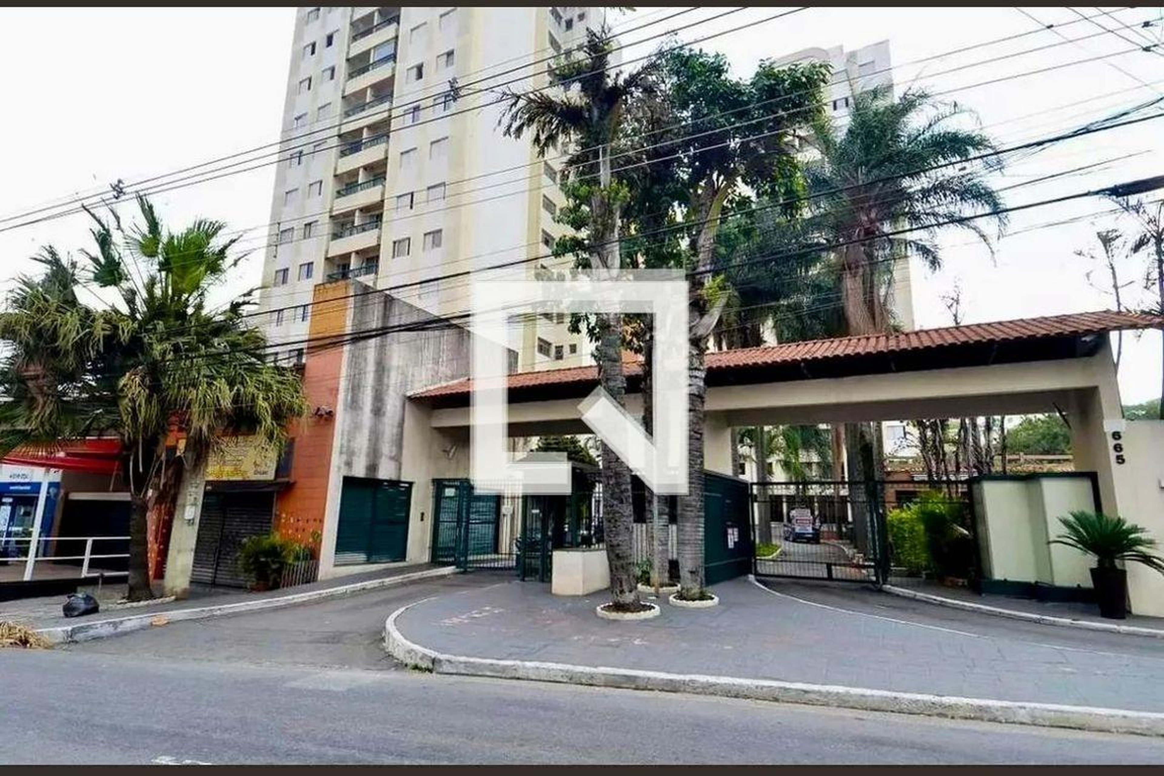 Fachada Condomínio Jardim das Flores
