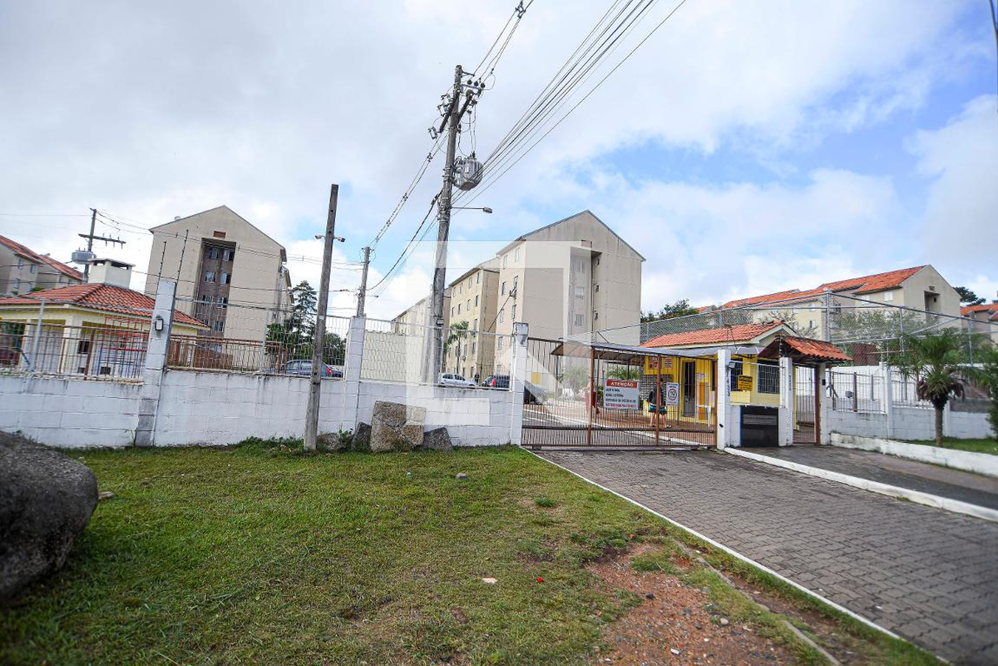 Fachada do Condominio Condomínio Moradas do Pinheiro