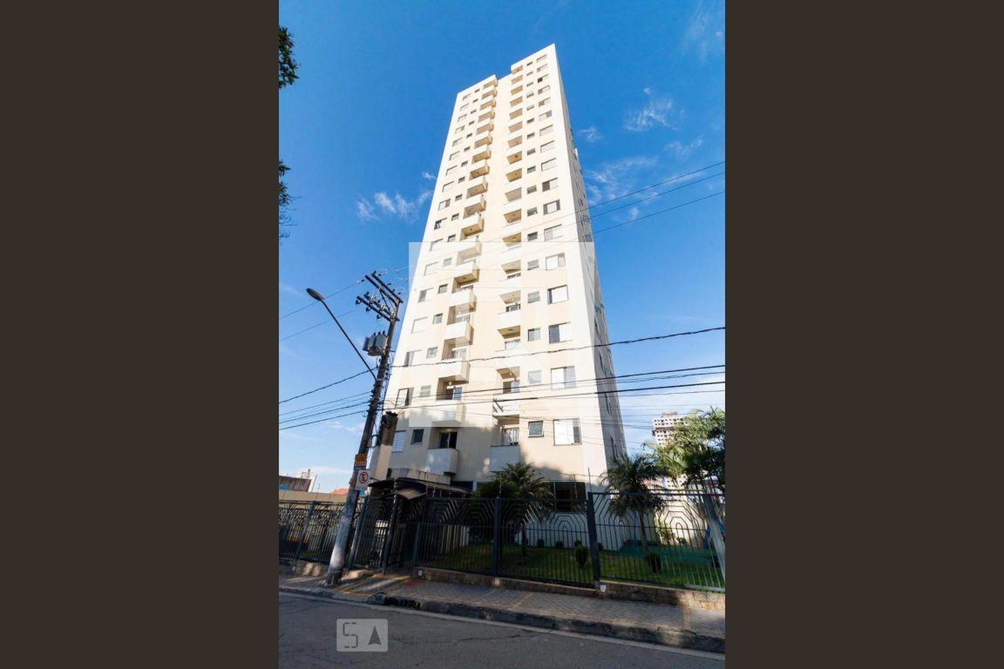 Fachada do Prédio Residencial das Rosas