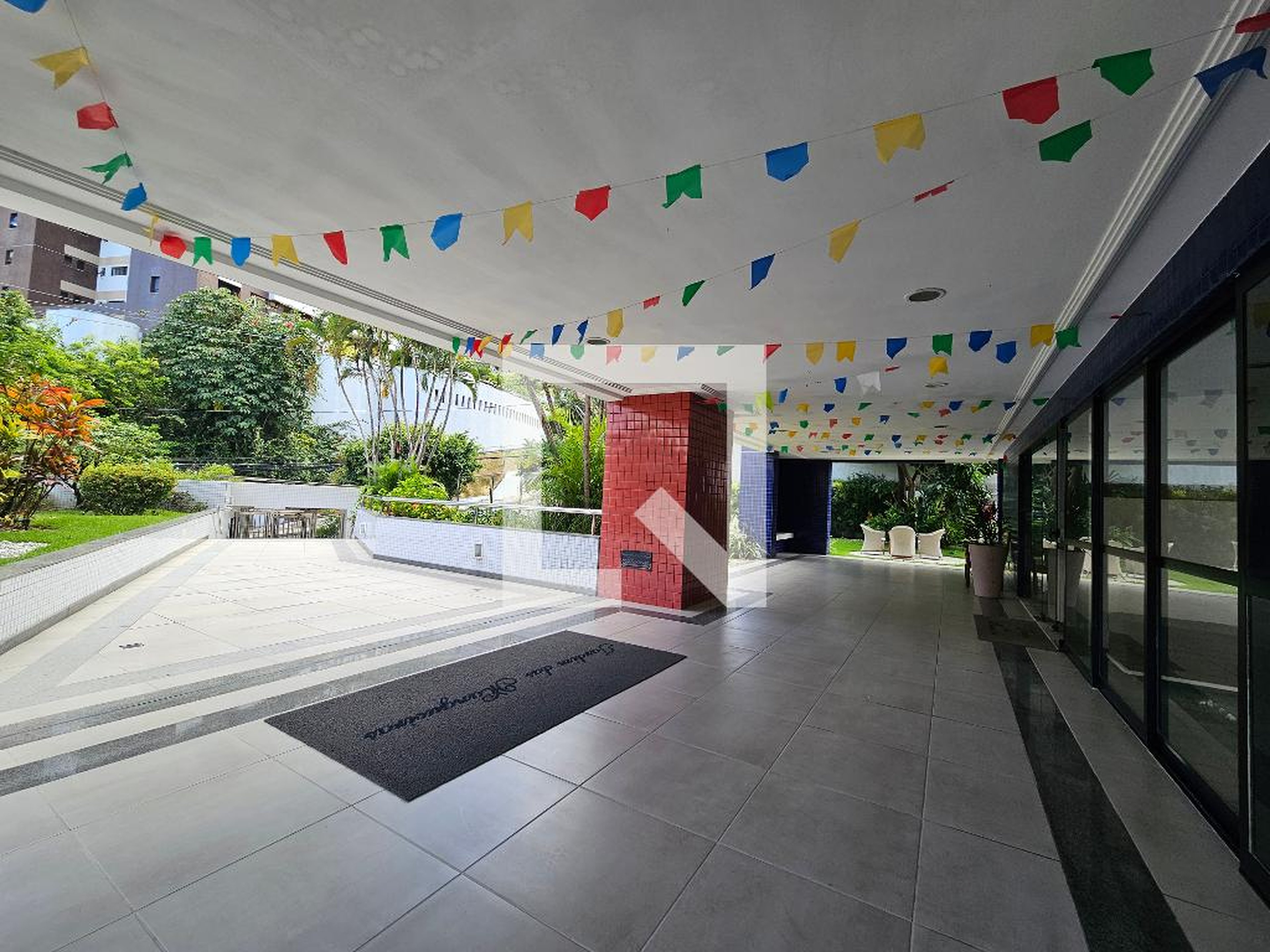 Hall de entrada Edifício Jardim das Mangueiras