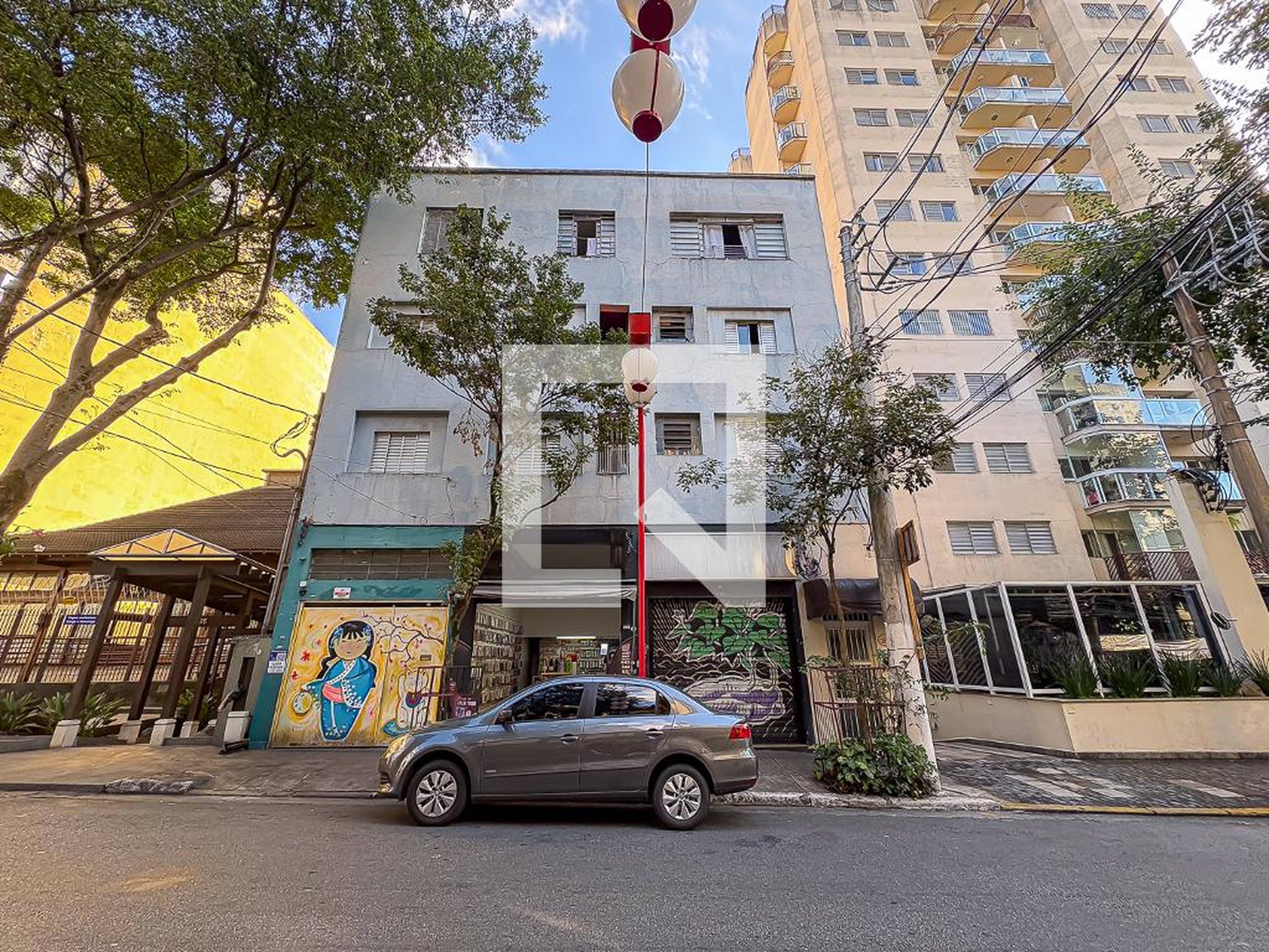 Fachada Condomínio em Rua São Joaquim, 271