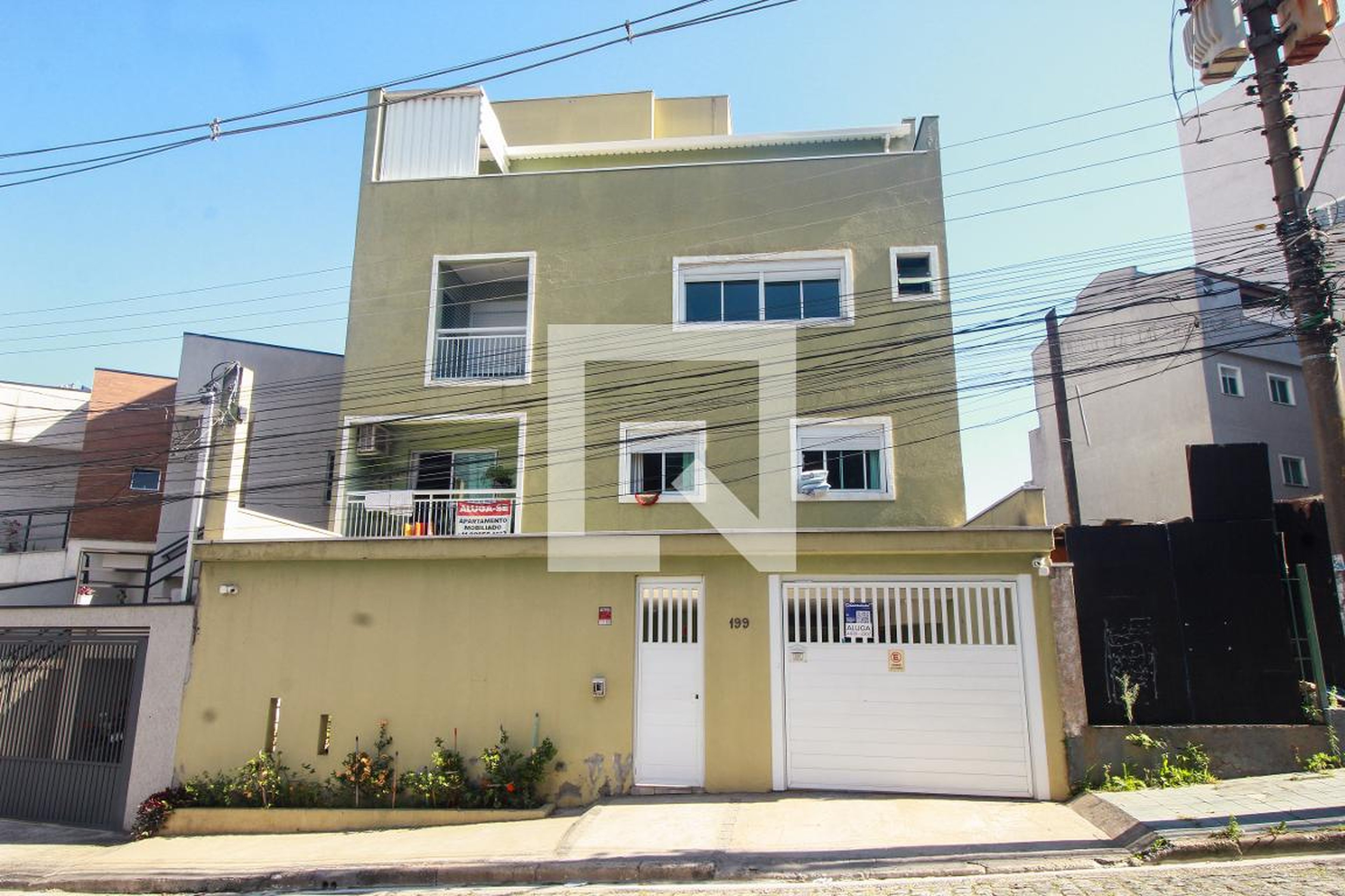 Fachada Condomínio em Rua Santa Adélia, 199
