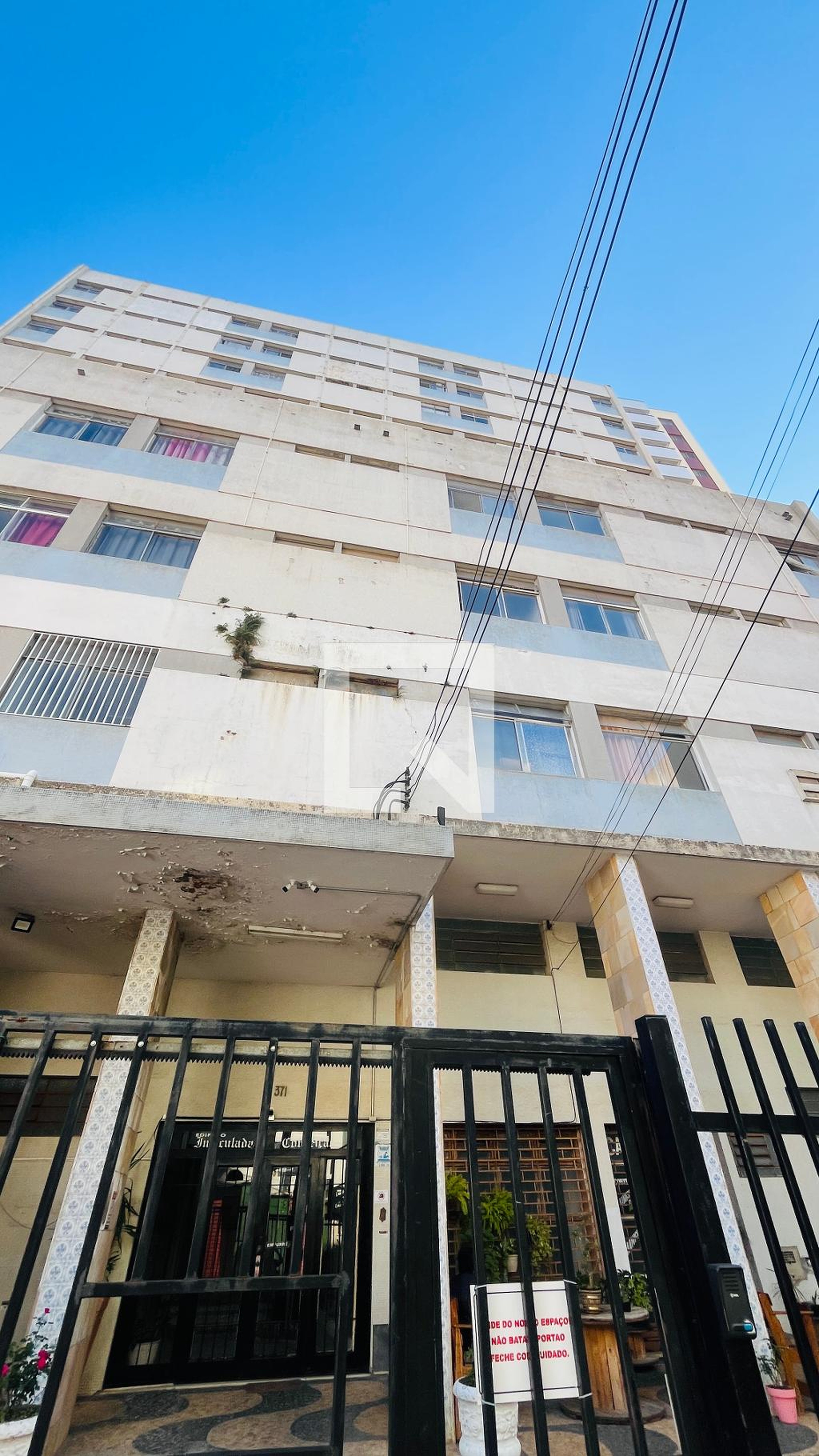 Fachada Condomínio em Rua Regente Feijó, 371