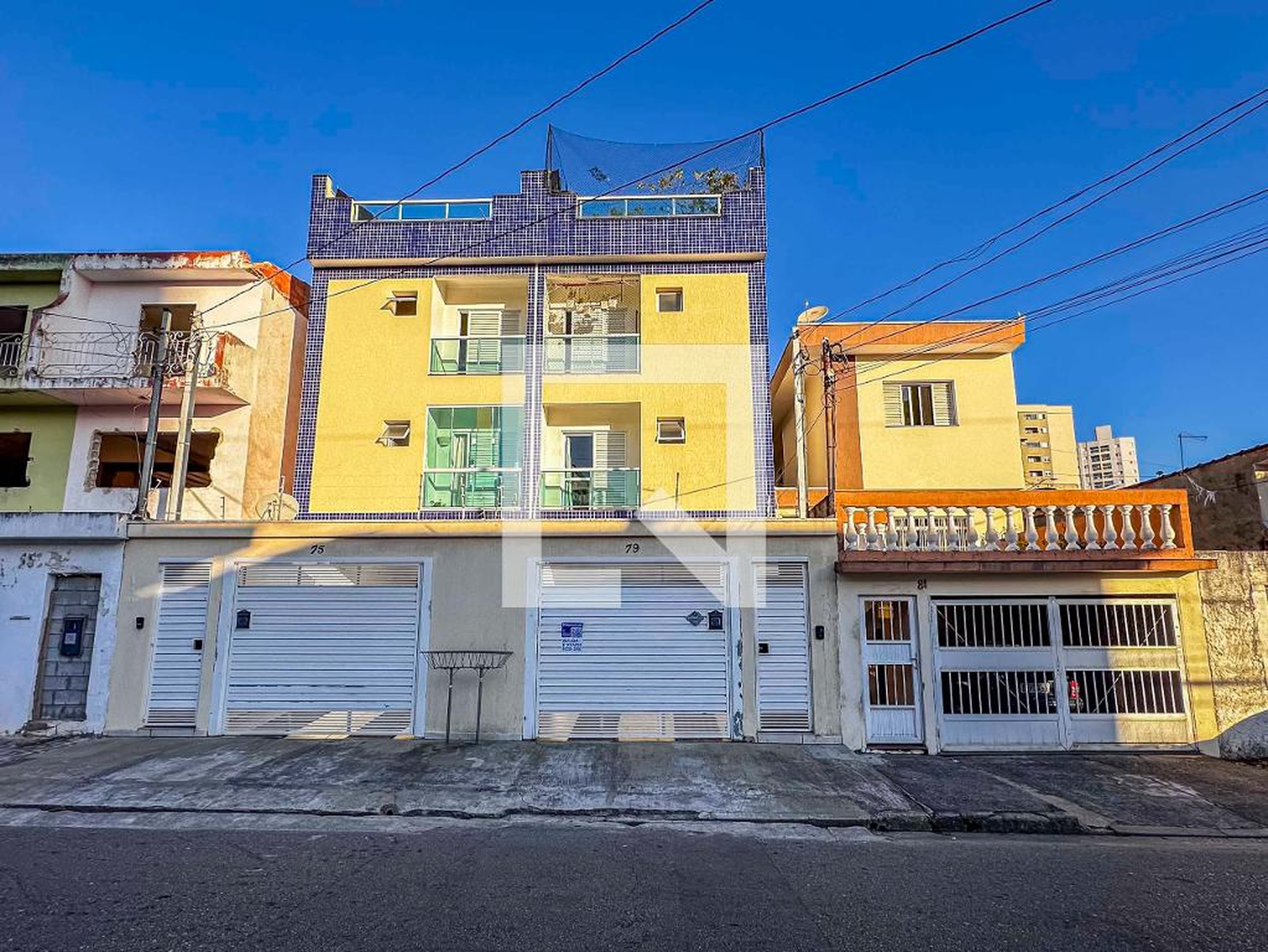 Fachada Condomínio em Rua Muritinga, 79