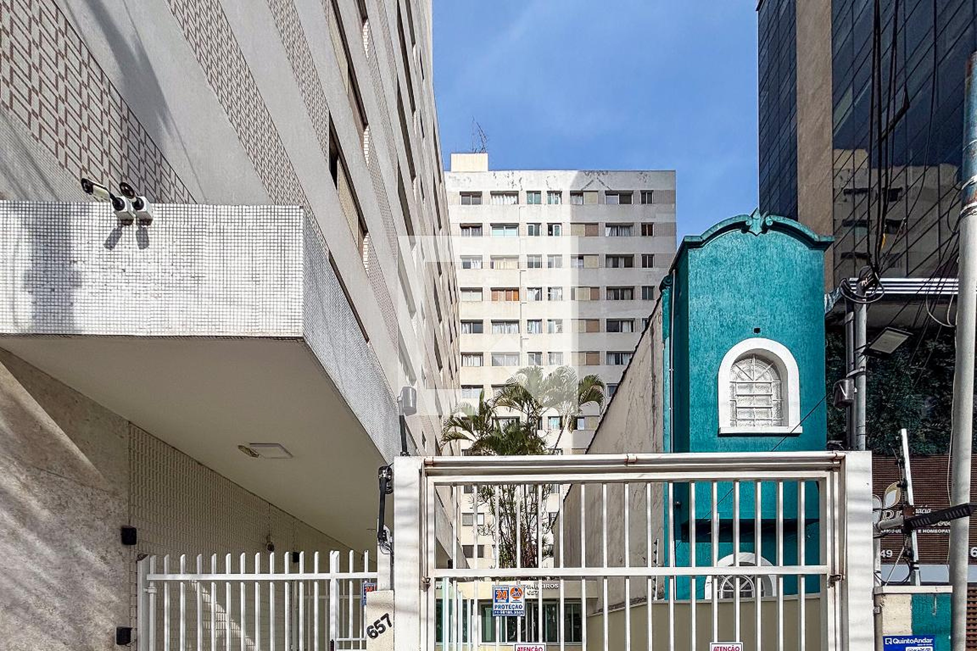 fachada do predio Residencial pinheiros