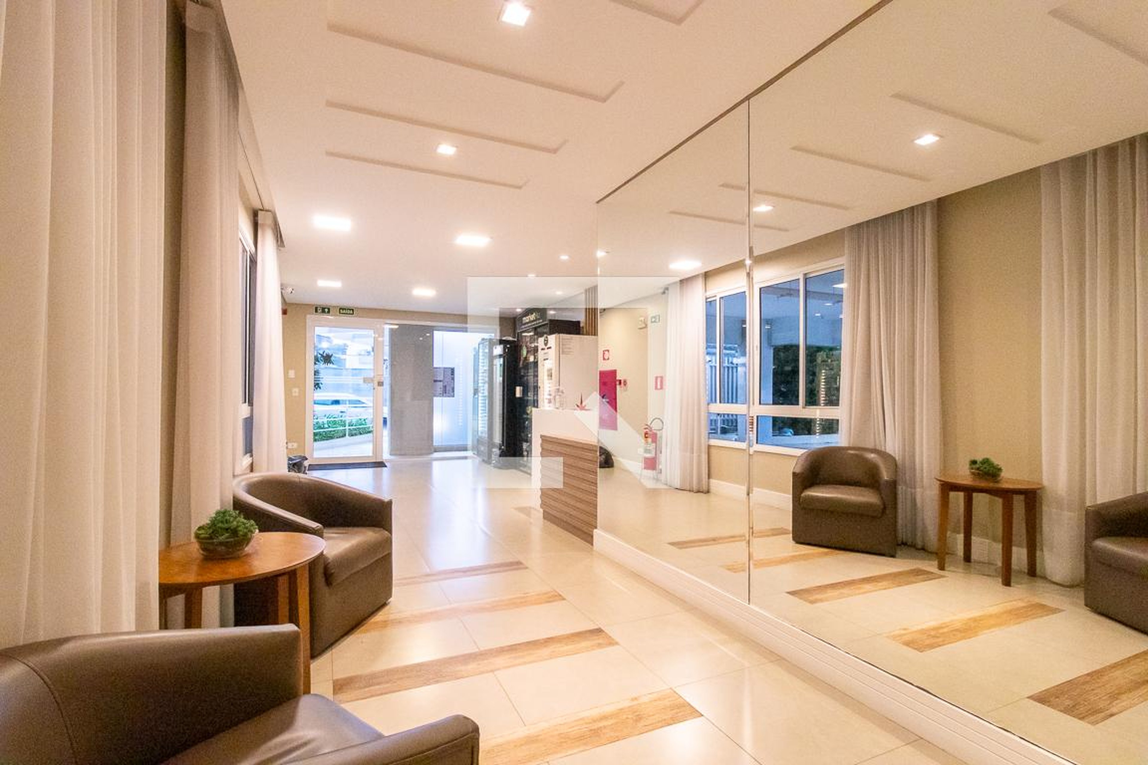 Hall de entrada - Residencial Silvio Skraba