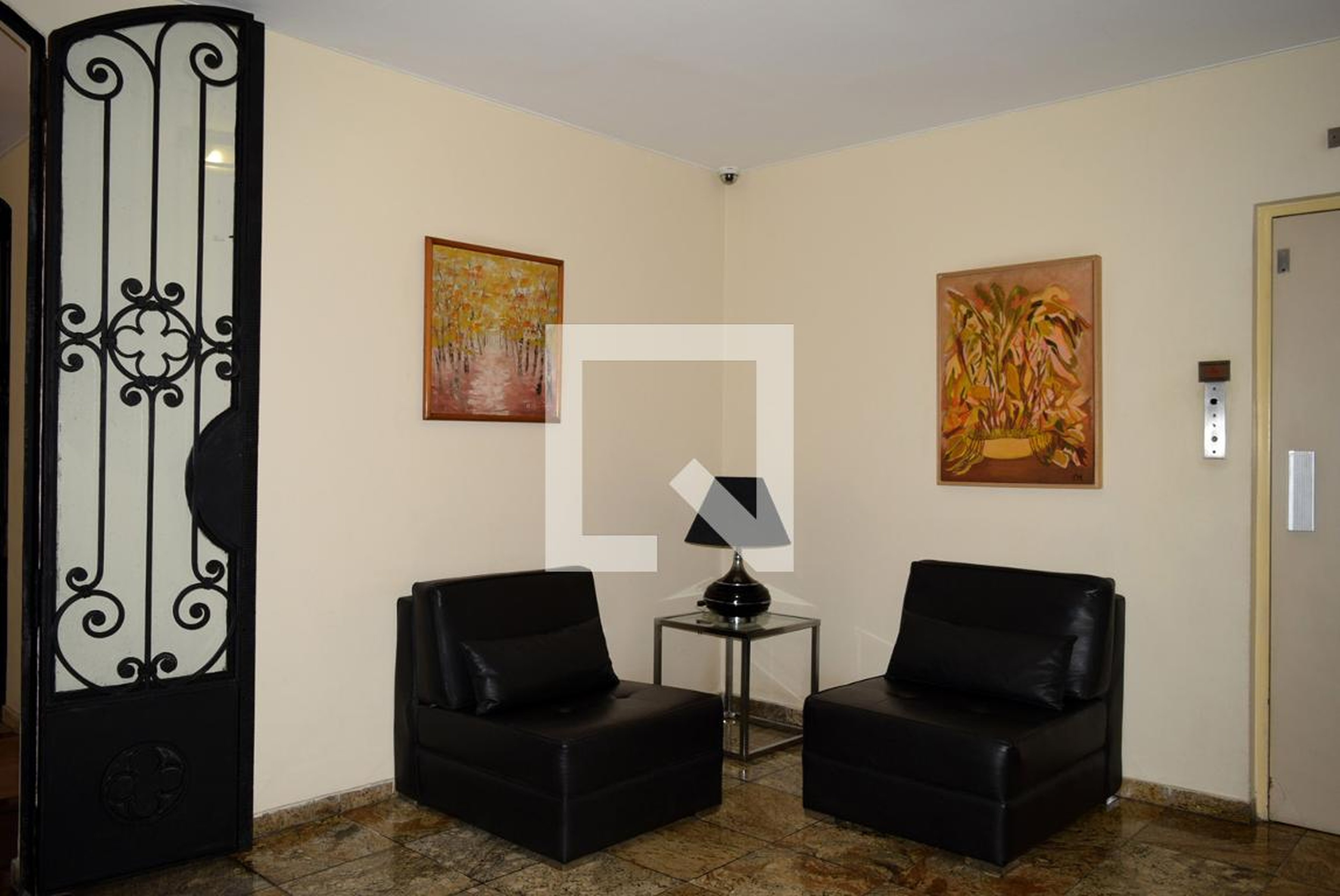Hall social - Edifício Marquez Santa Cruz