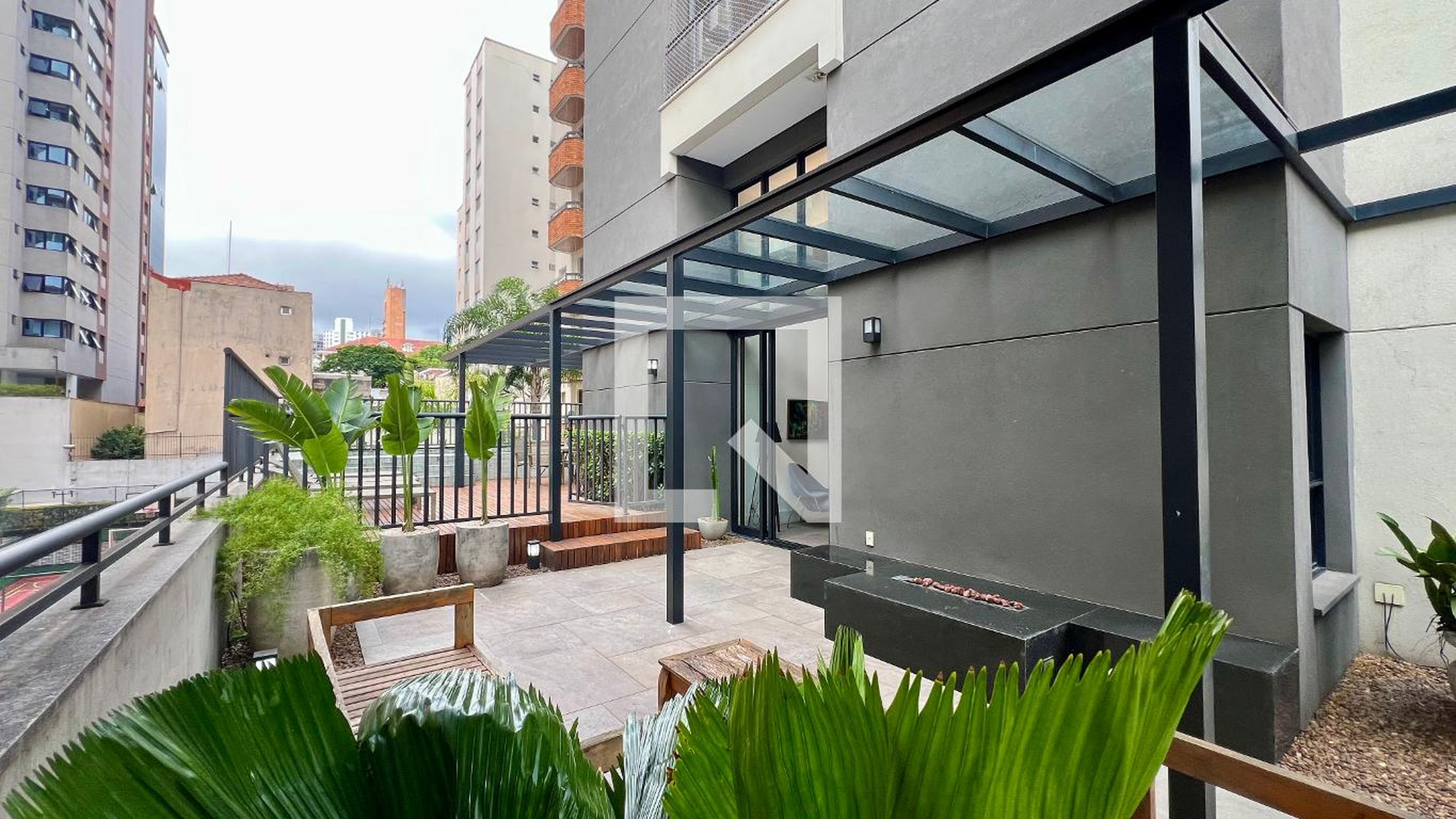Área comum - Cobogó Pinheiros