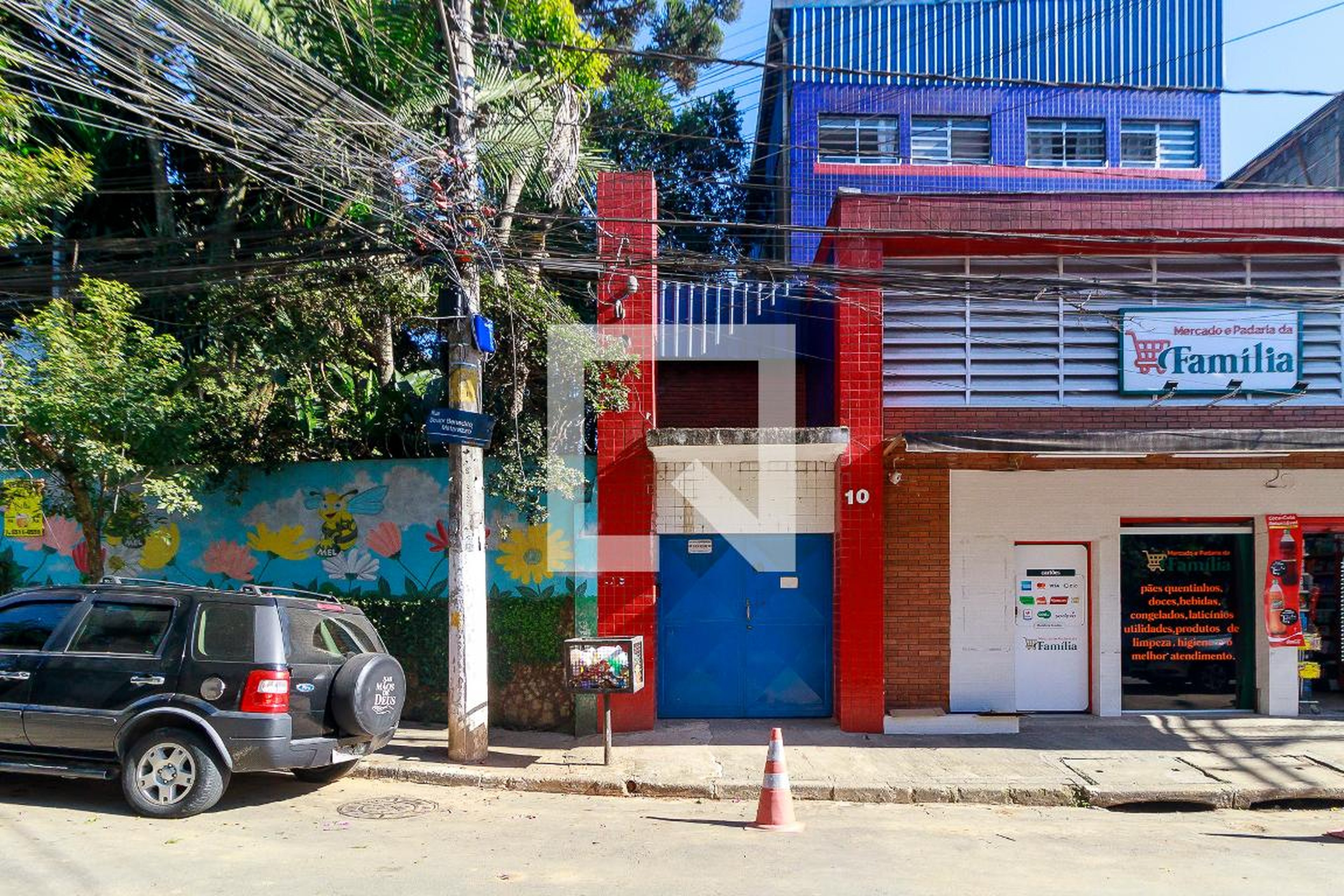 Fachada Condomínio em Rua Doutor Benedito Matarazzo, 10