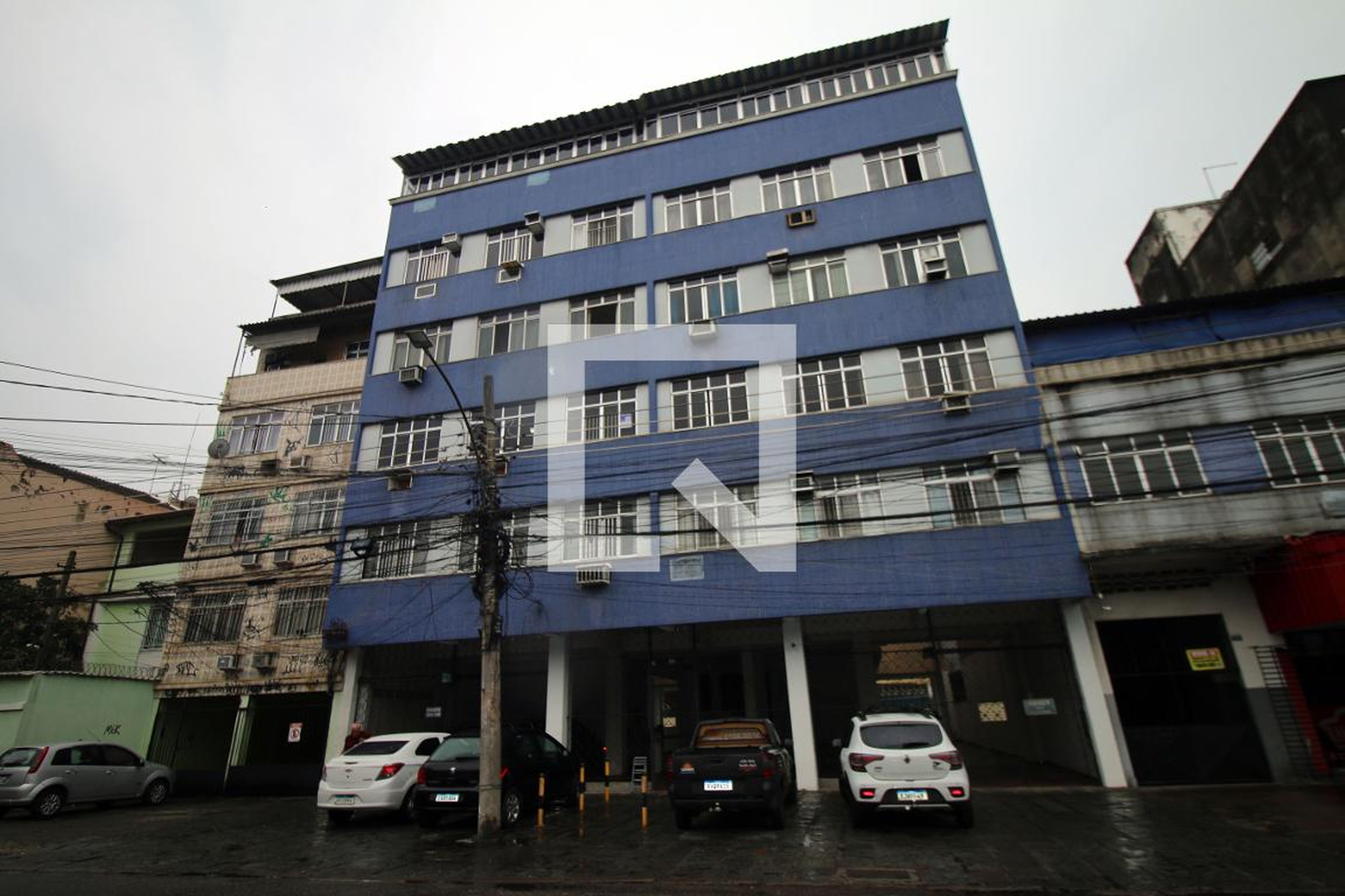 Fachada do Prédio Condomínio em Rua Quito, 410