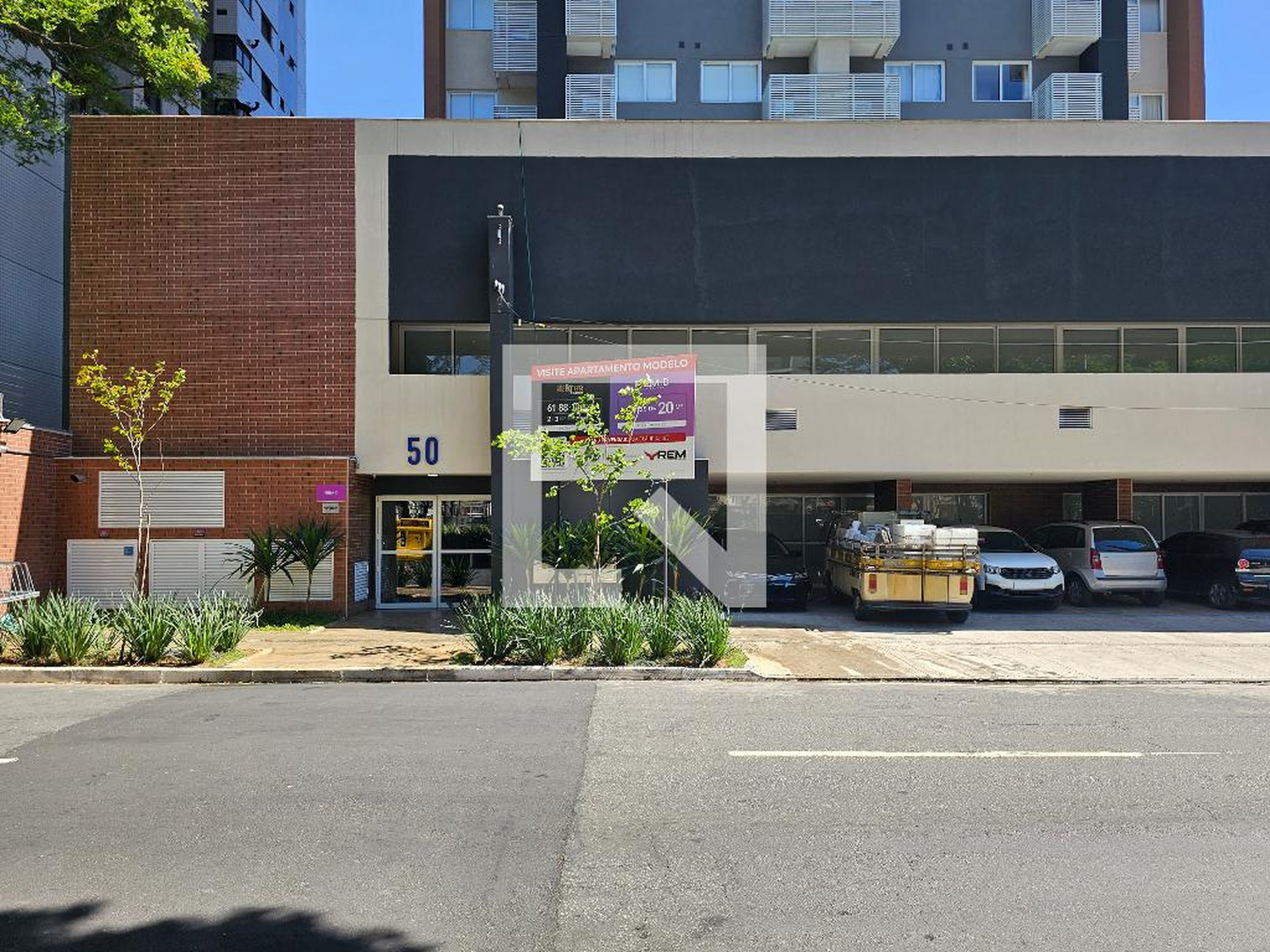 Fachada Condomínio em Praça Cornélia, 50