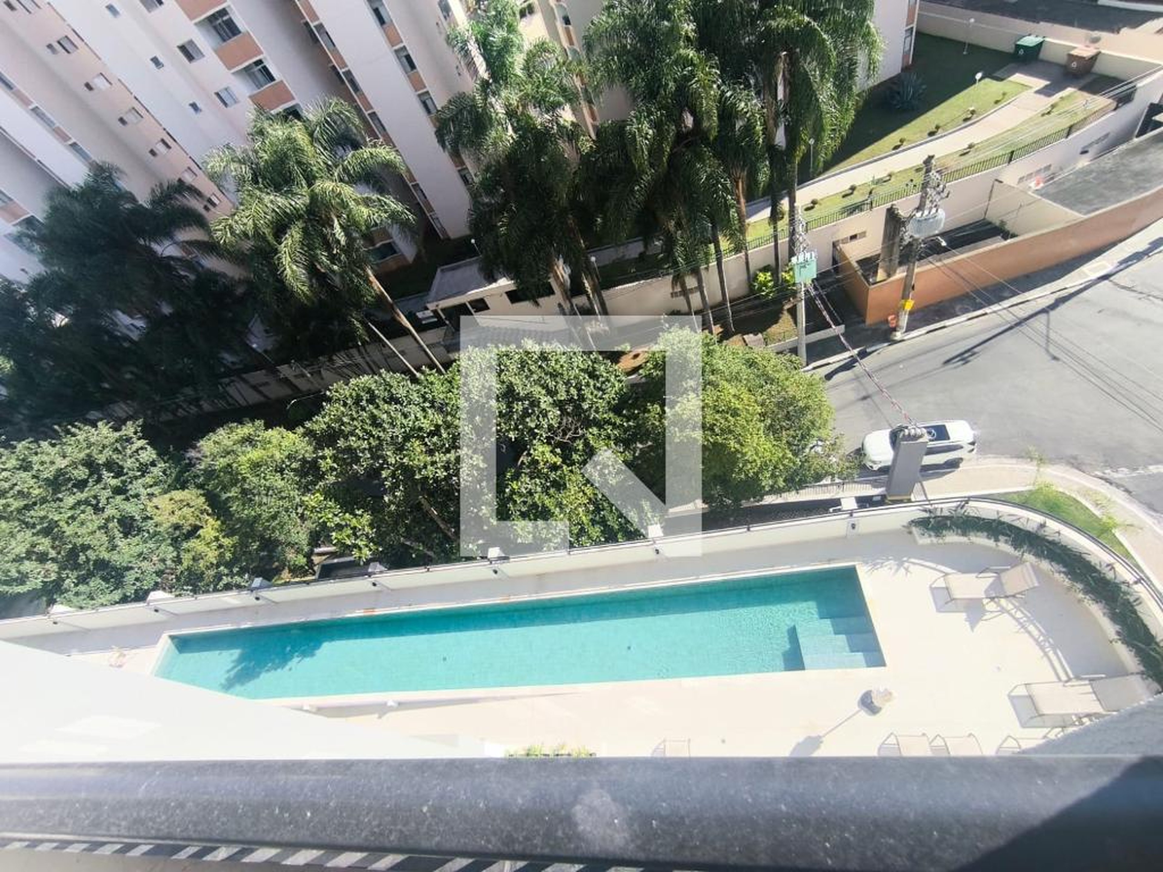 Área externa Condomínio em Rua da Penha, 48