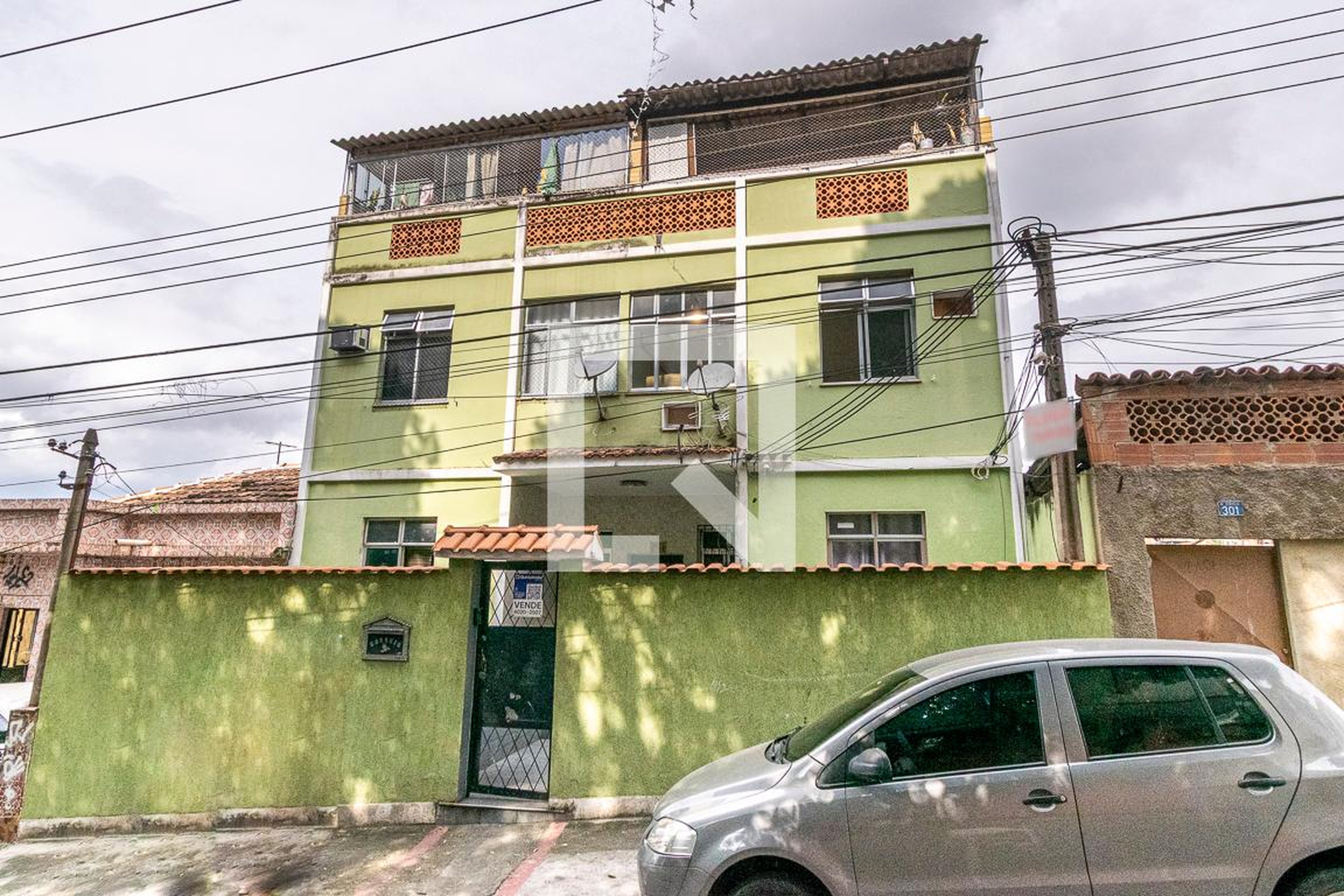 Fachada Condomínio em Rua Orica, 291