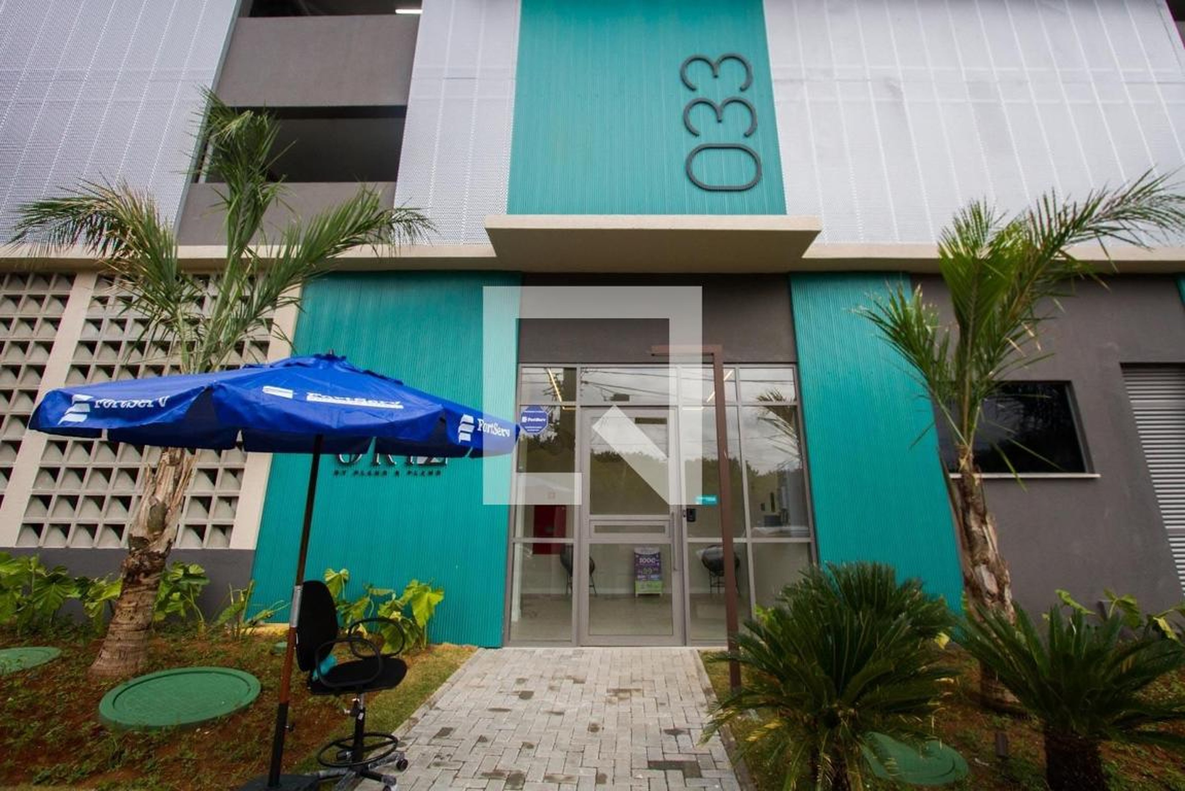 Fachada Condomínio Oriz by Plano & Plano - Residencial