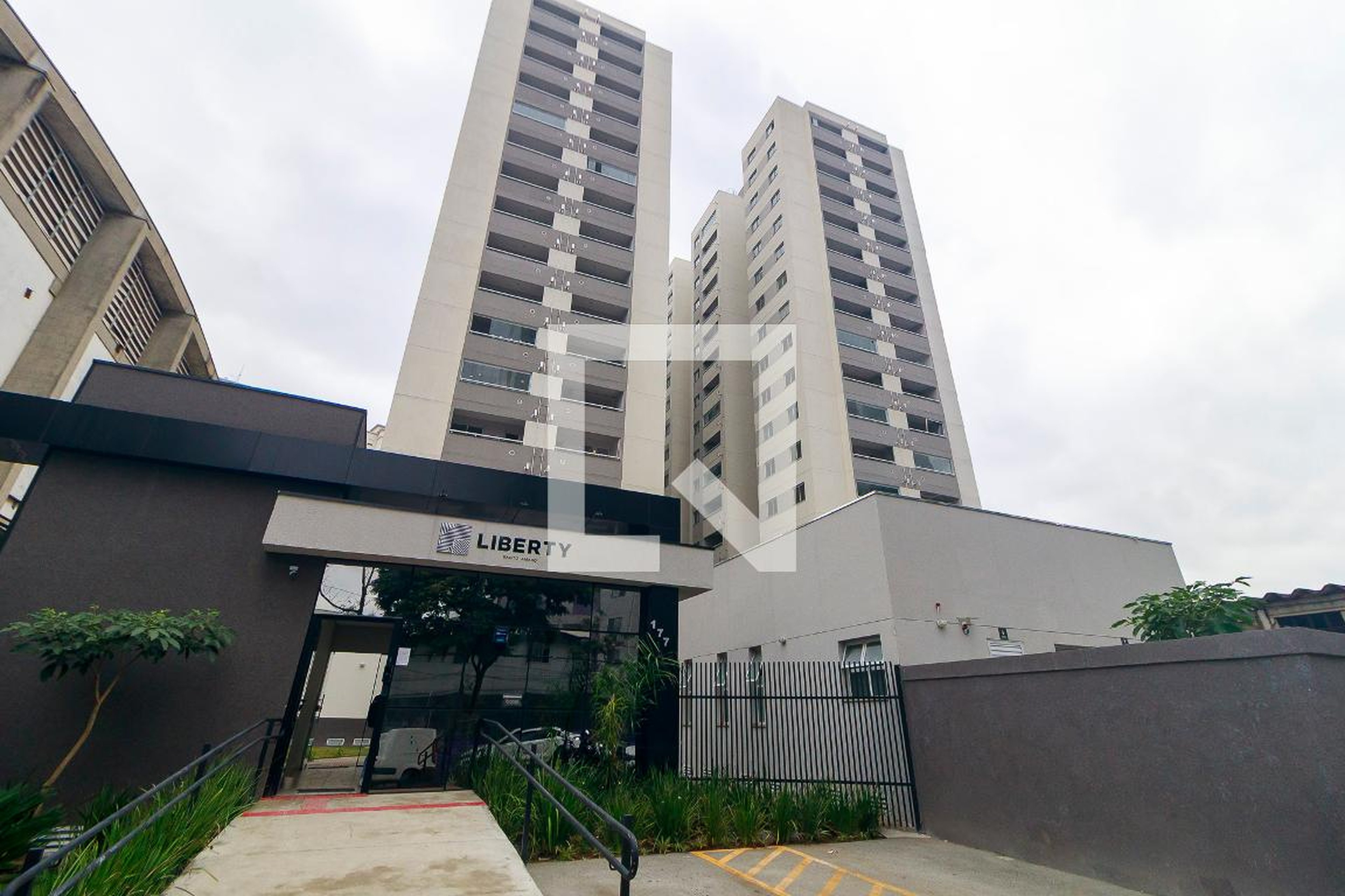 Fachada Condomínio Liberty Santo Amaro da Emccamp