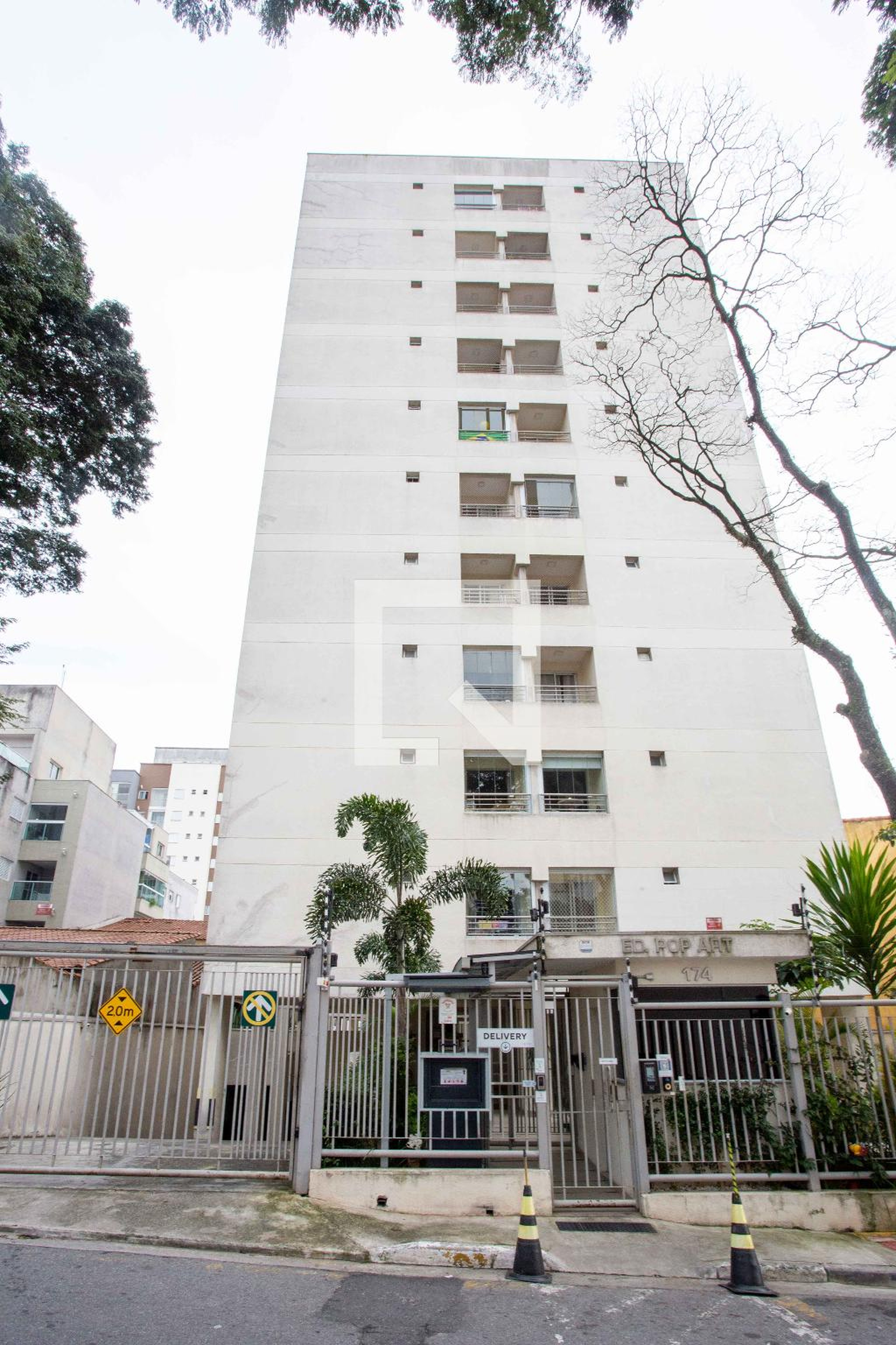 Fachada do Prédio Edifício Pop Art  Diadema