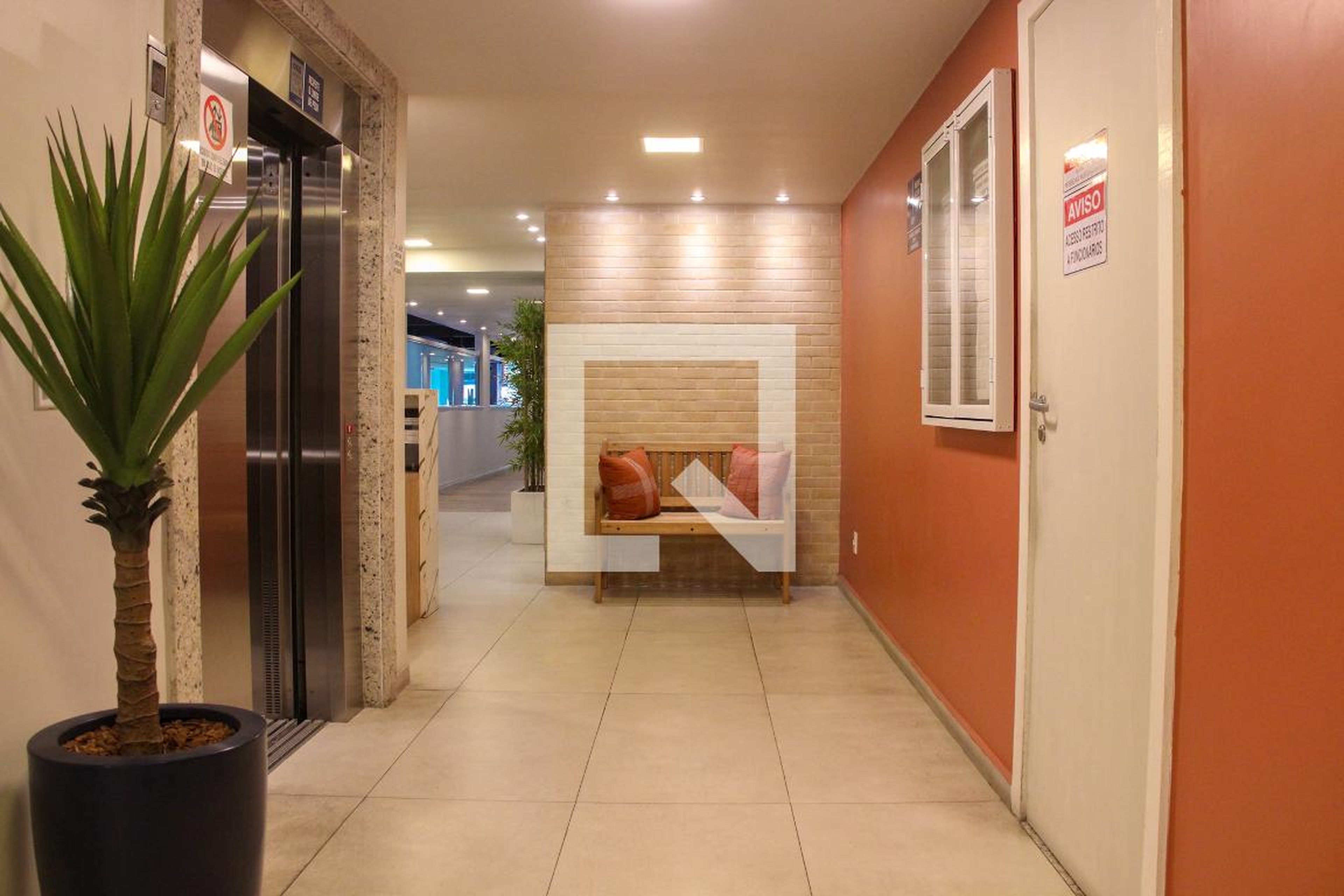Hall de entrada - Edifício Porto Azul