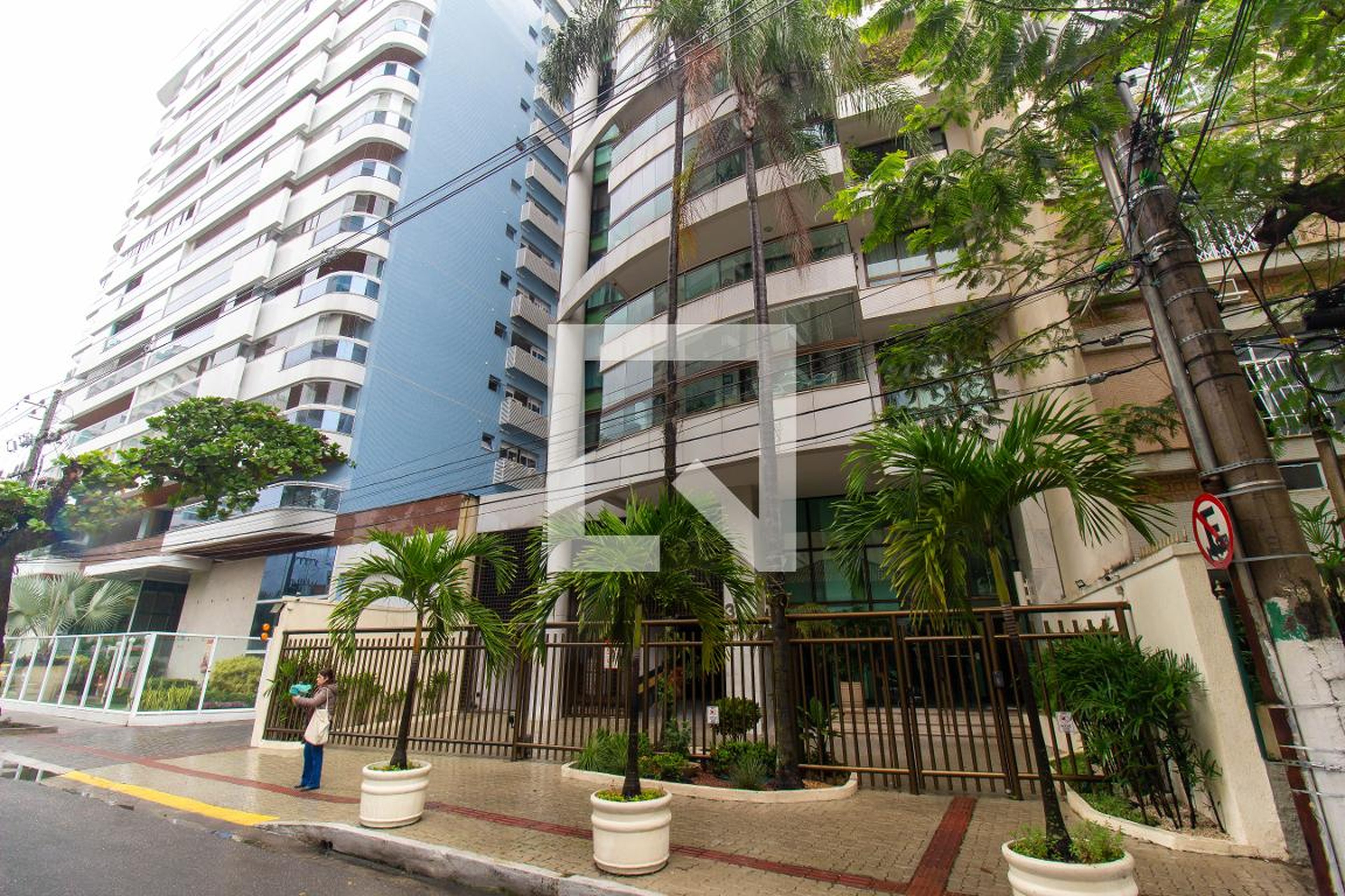 Fachada Condomínio em Rua Presidente João Pessoa, 346