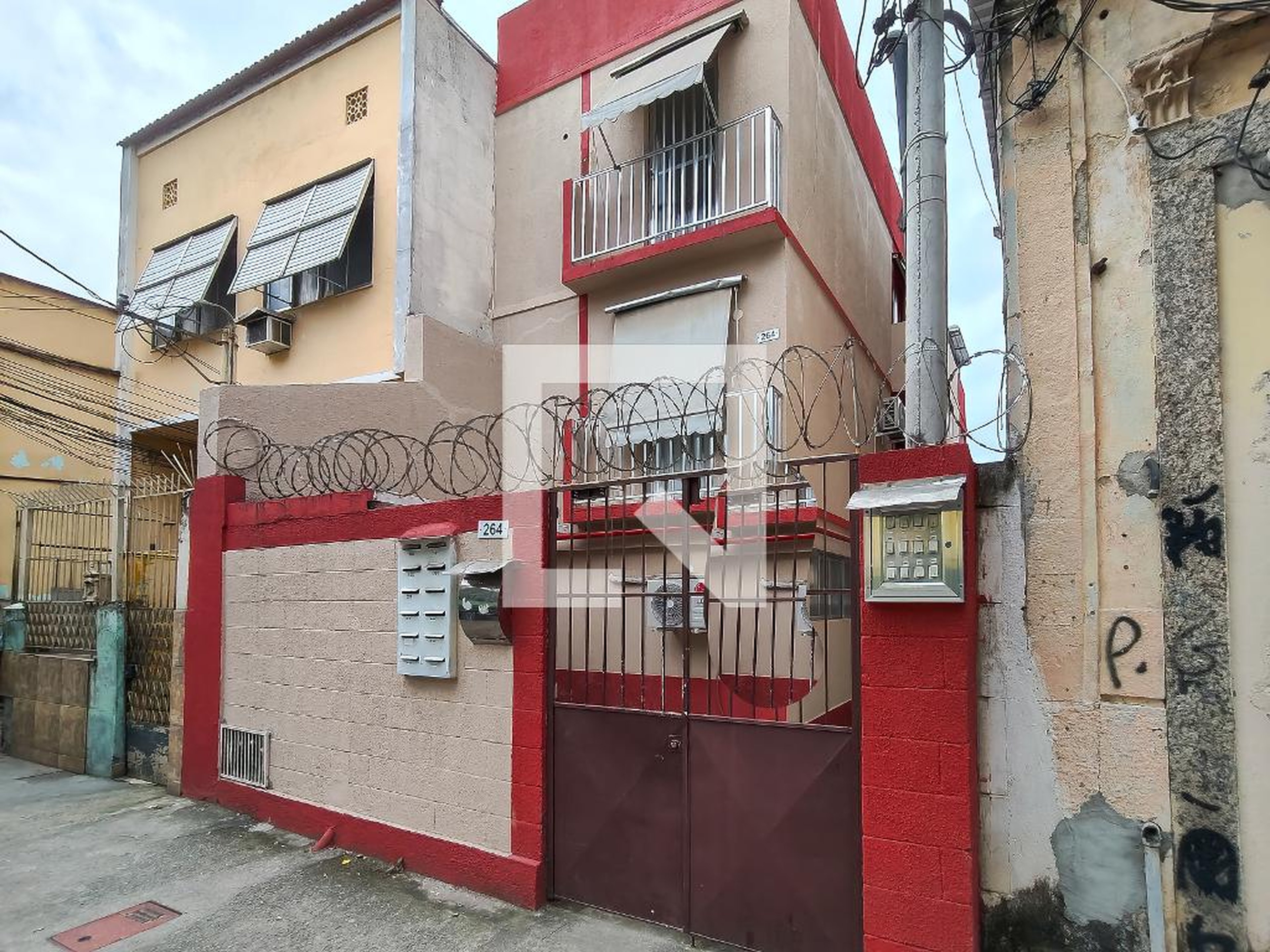 Fachada do Prédio Condomínio em Rua Sinimbú, 264