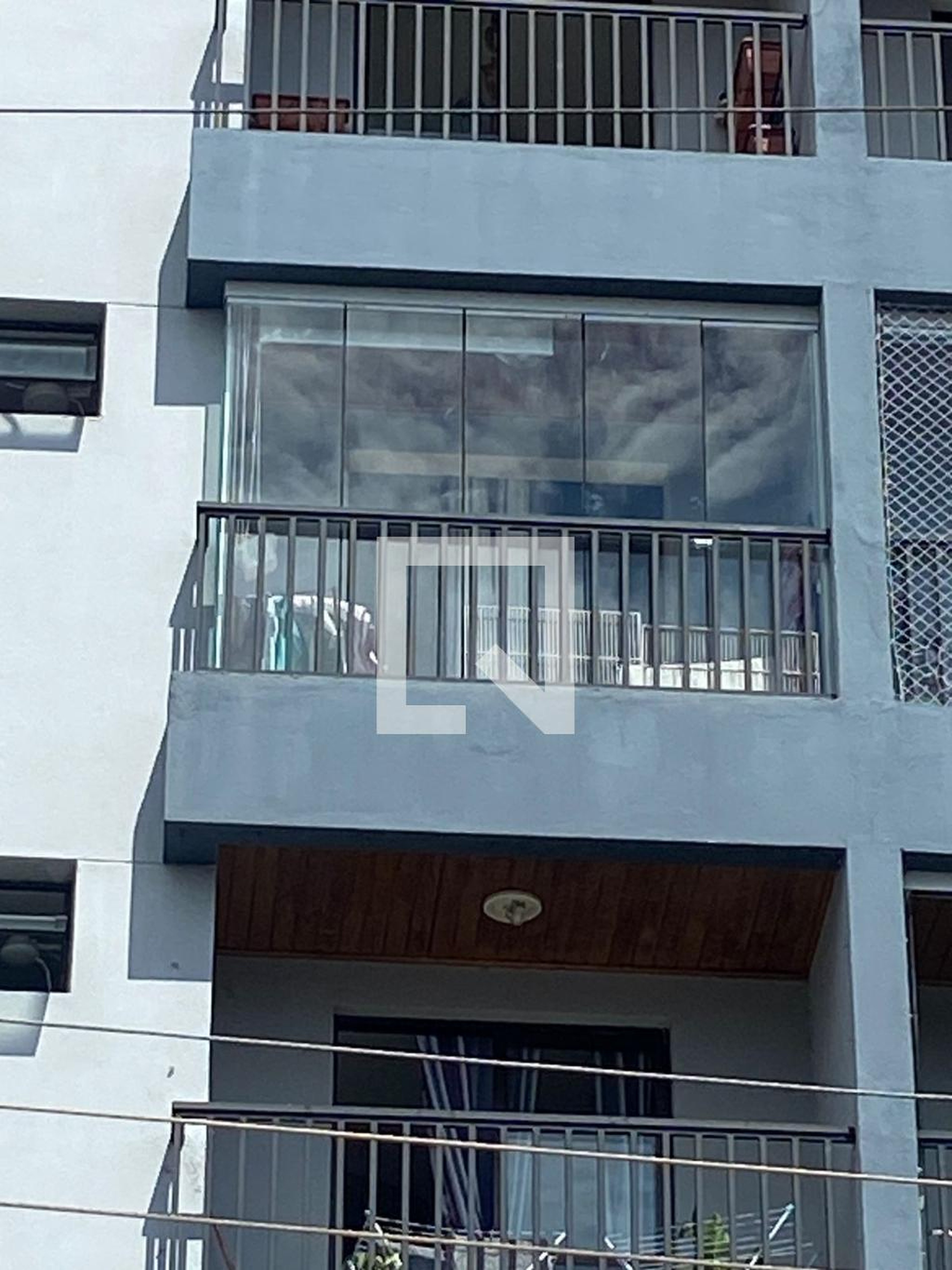 Fachada Condomínio em Rua Baixada Santista, 856