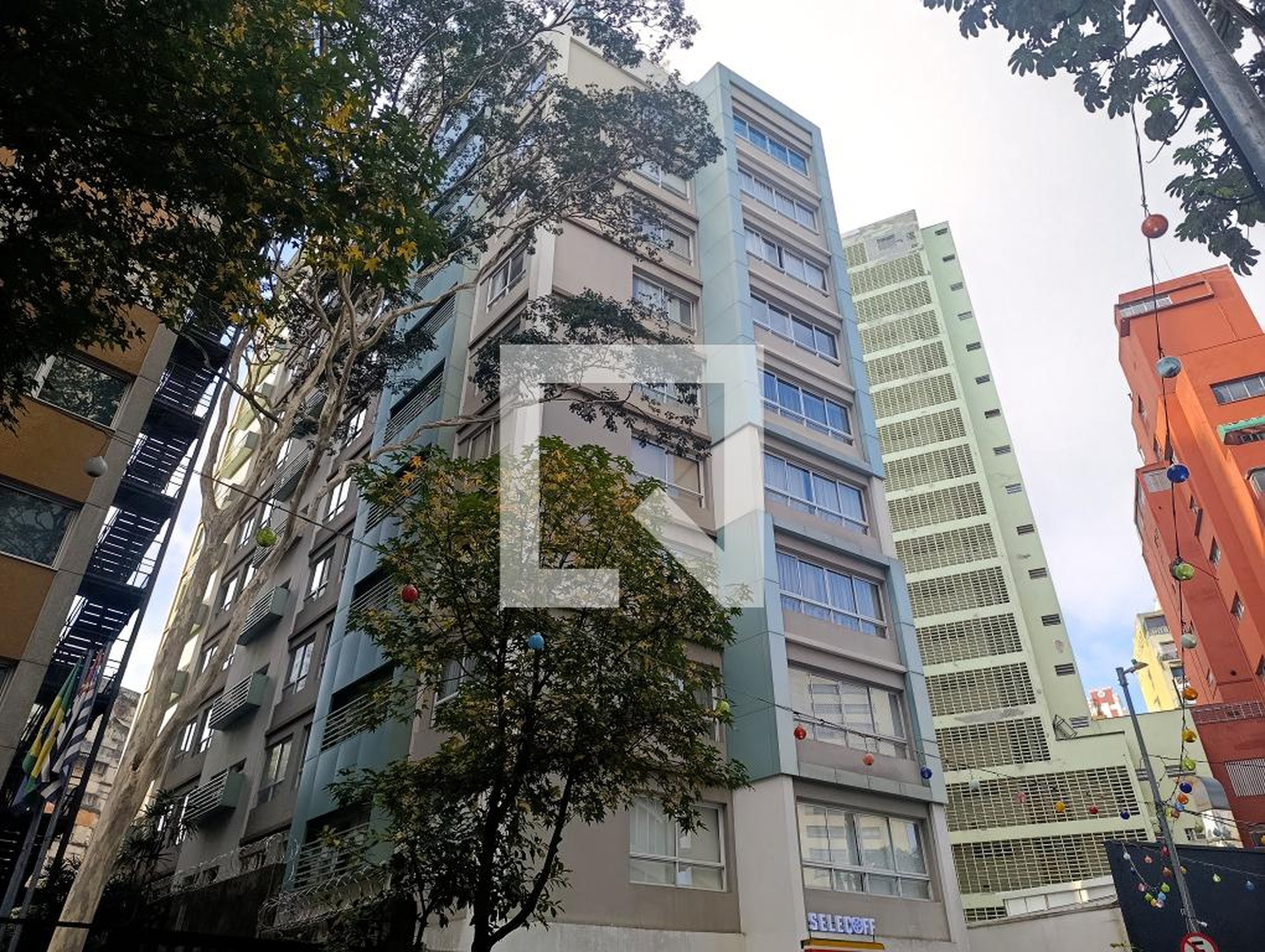 Fachada Condomínio Studio Avanhandava