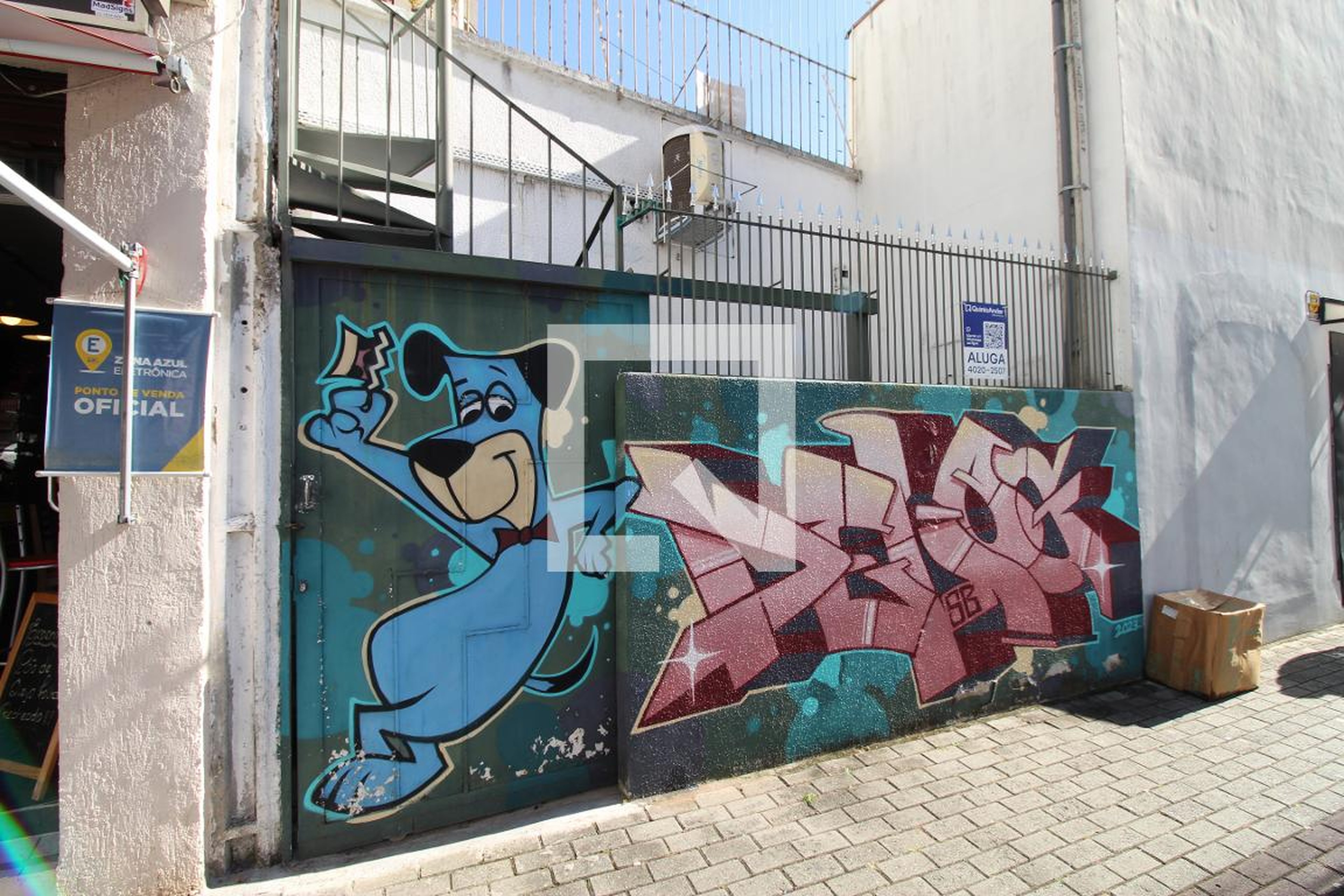 Fachada Condomínio em Rua Santa Clara, 390