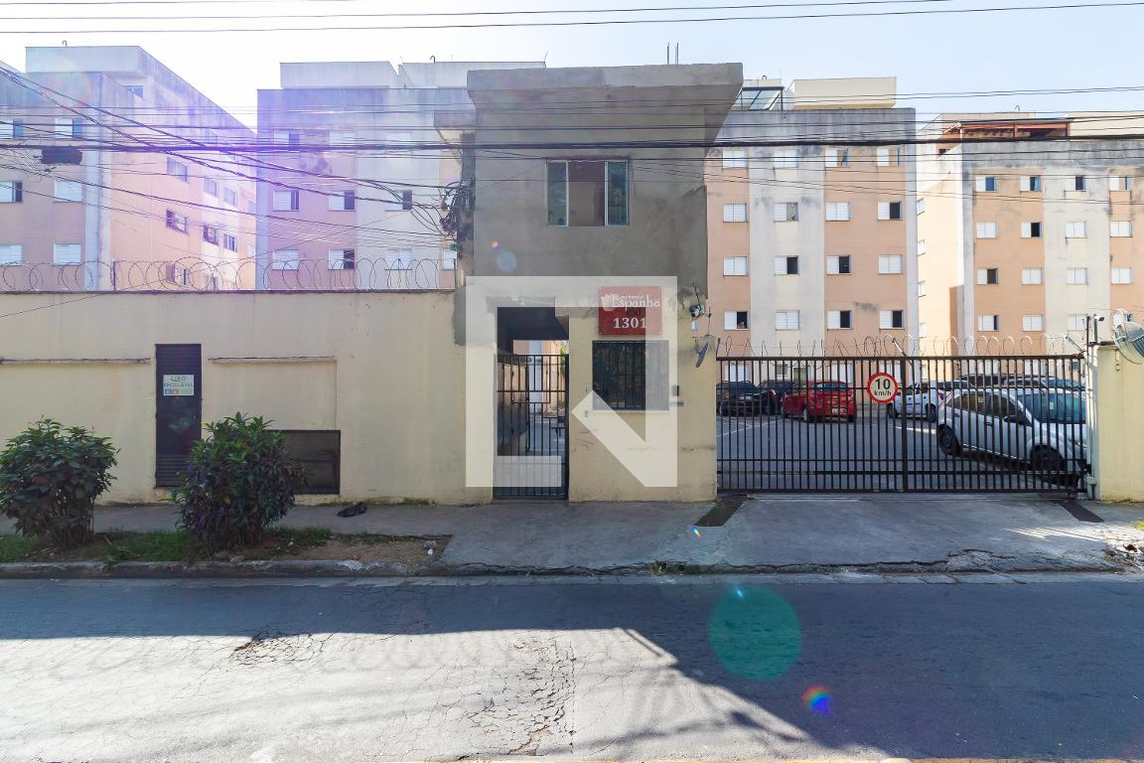 Fachada do Prédio Residencial Espanha