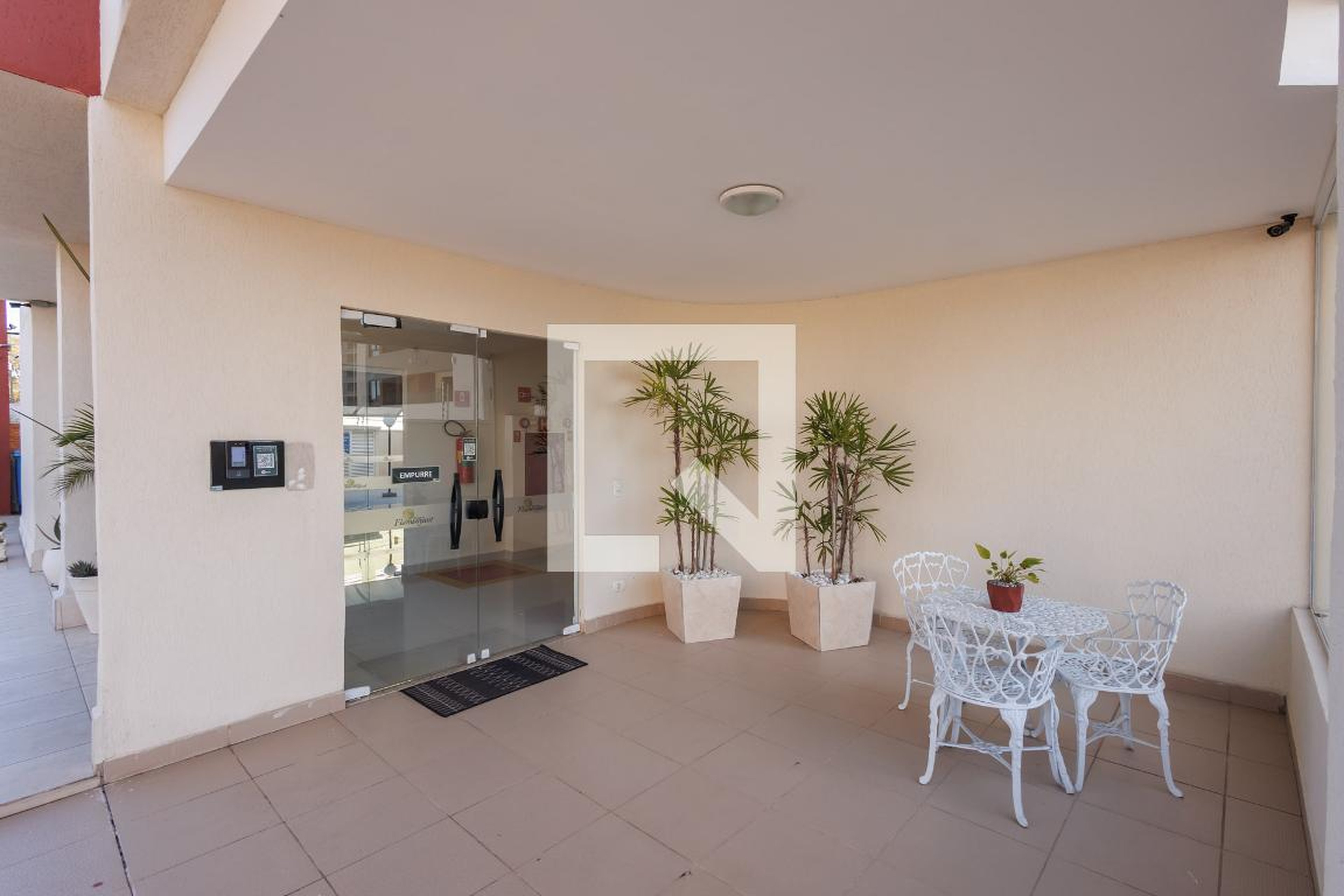 Hall de entrada - Residencial Flamboyant