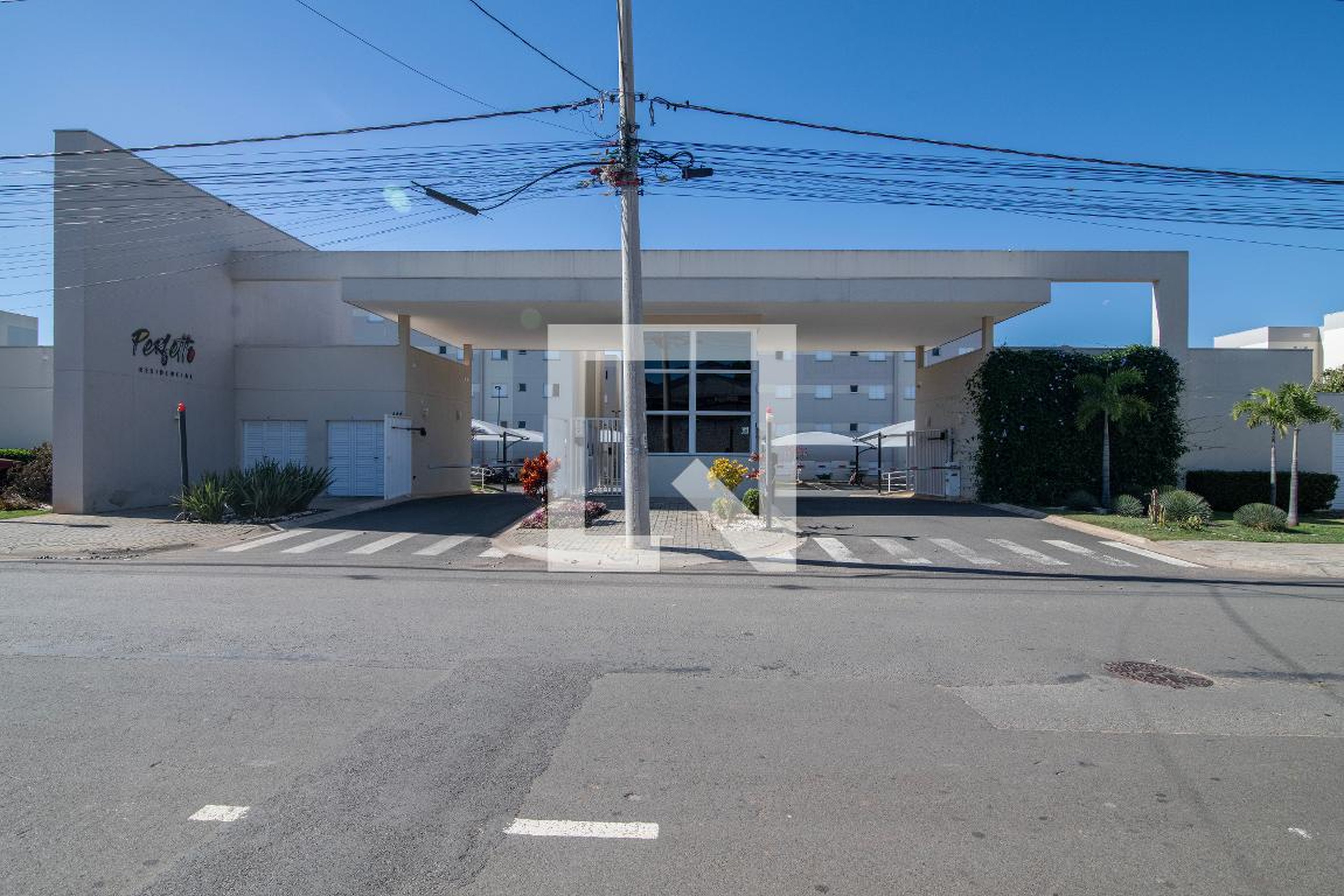 Fachada do Condomínio Residencial Perfetto