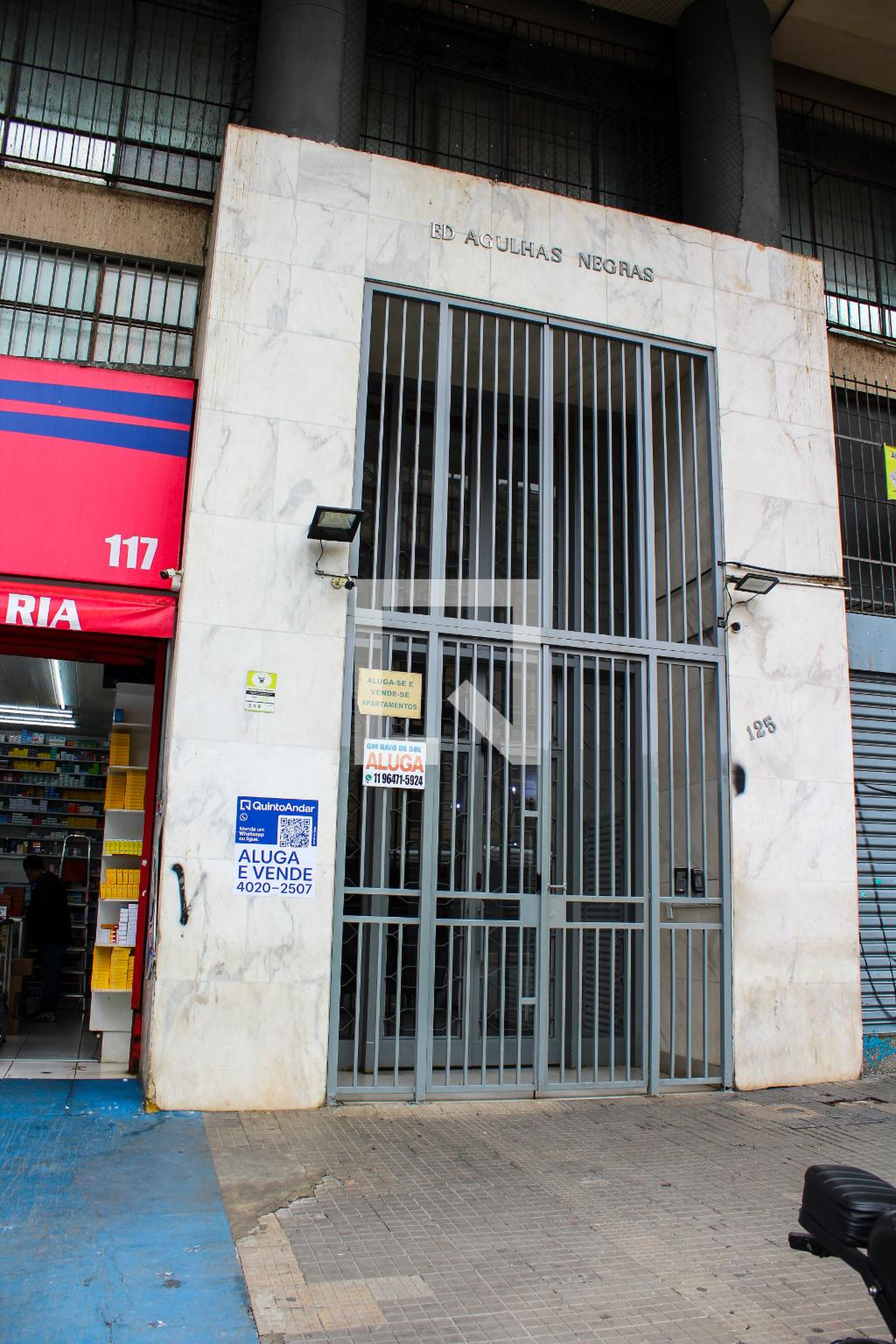 Fachada do Prédio Edifício Agulhas Negras