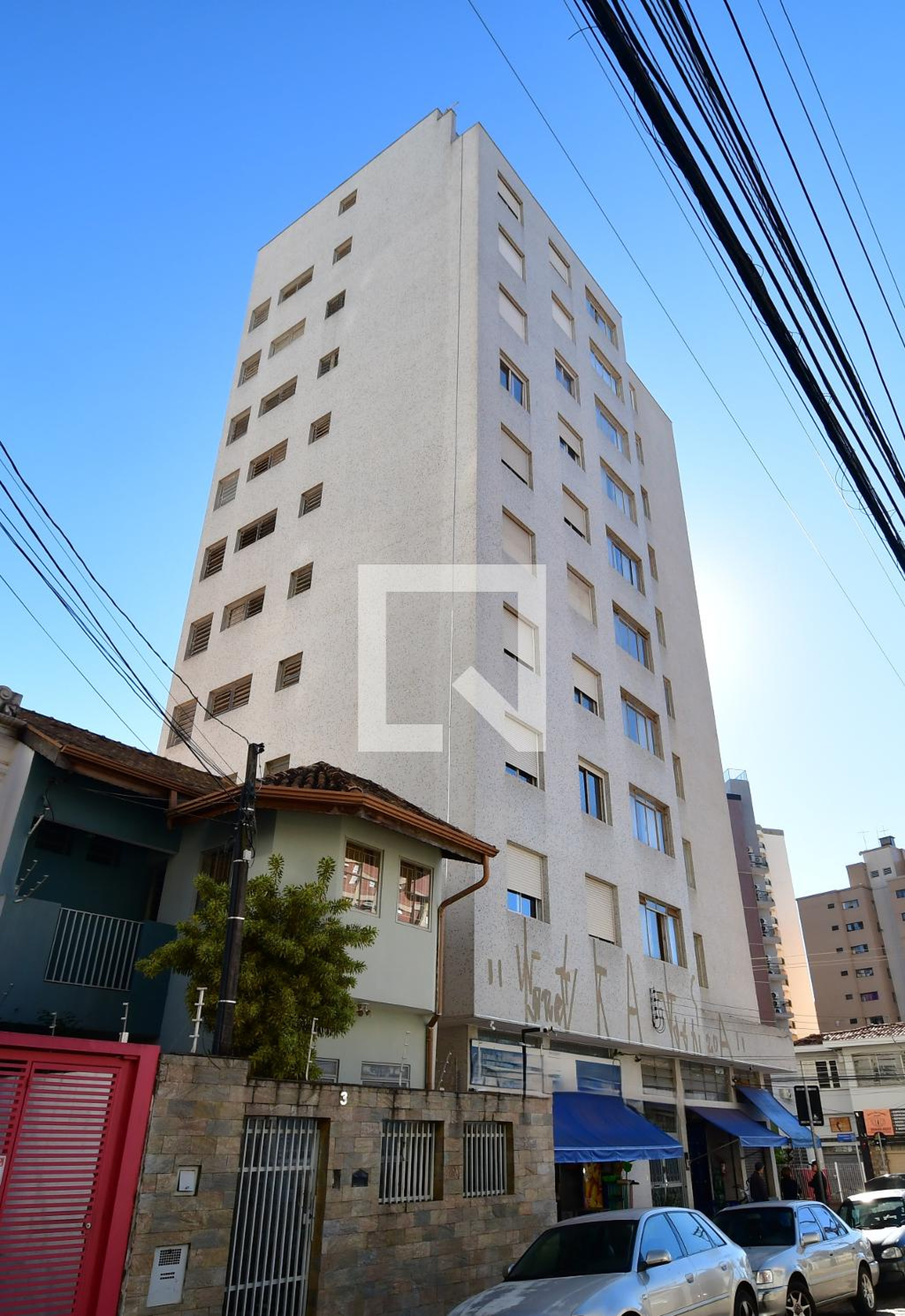 Fachada do Prédio Edifício das Bandeiras