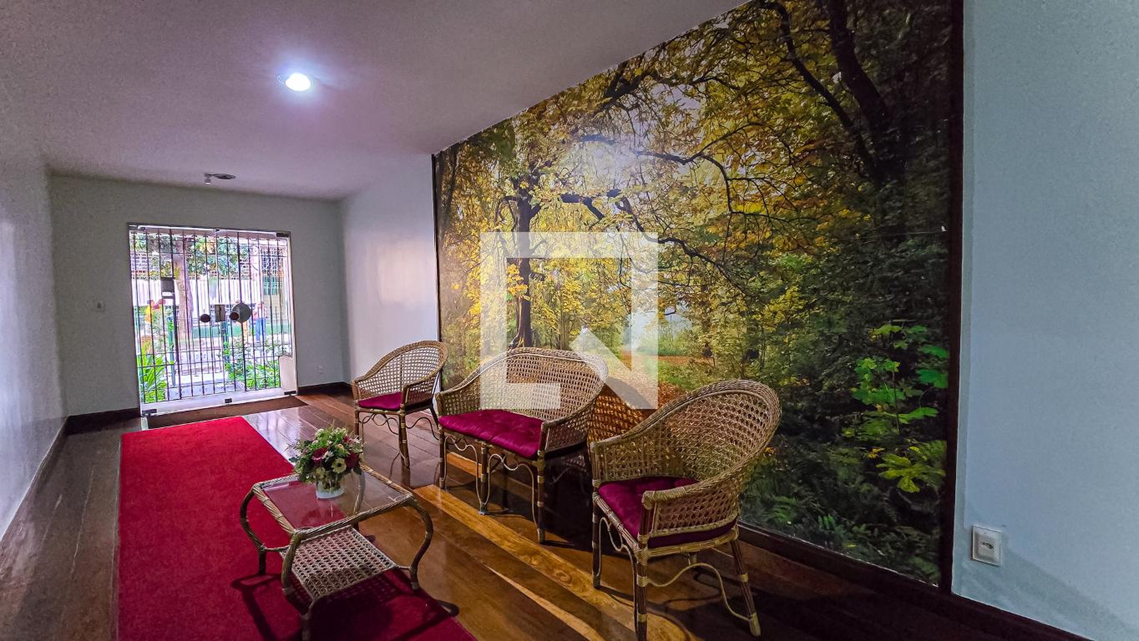 Hall social Condomínio em Rua Coração de Maria, 80