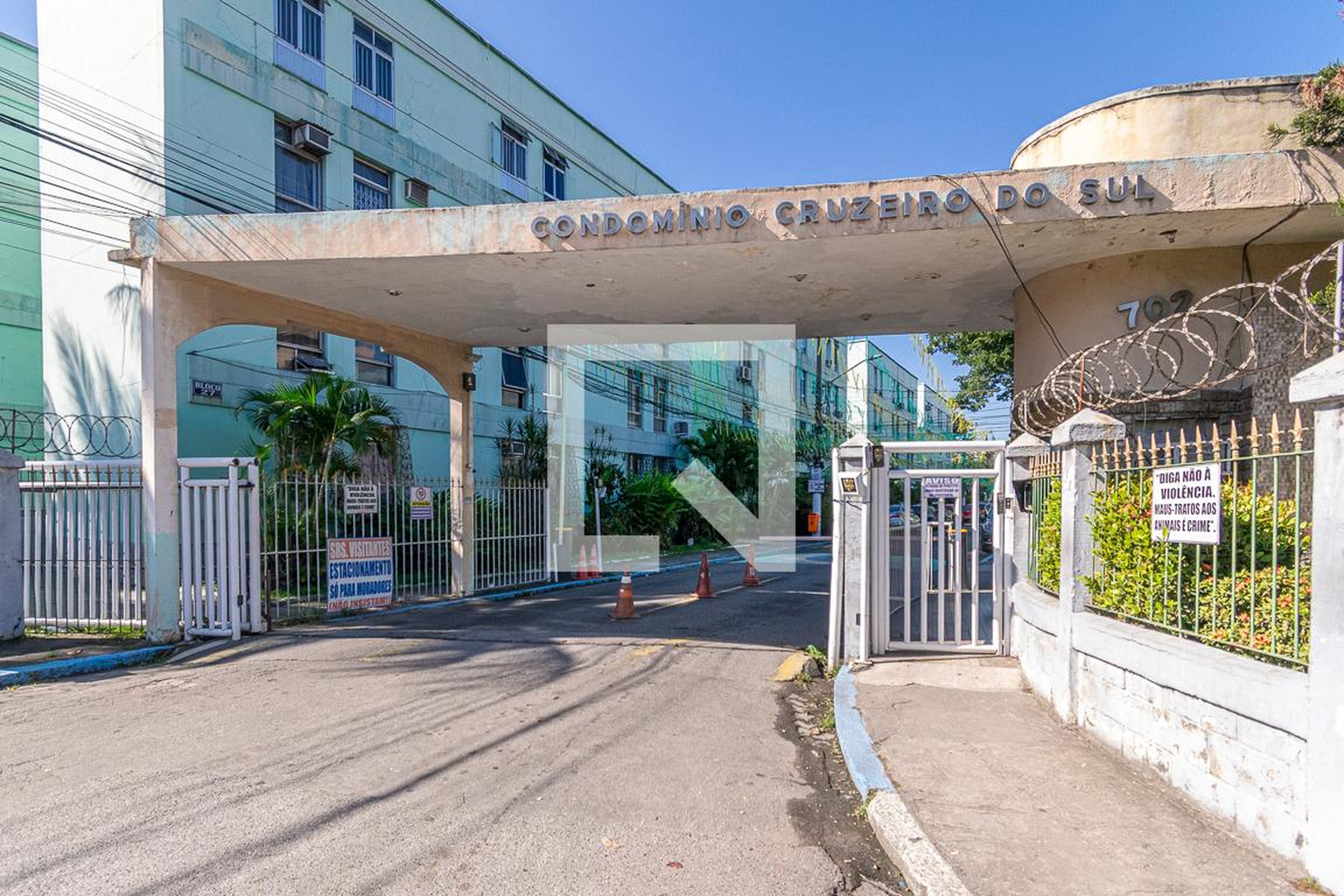 Fachada do Condomínio Condomínio Cruzeiro do Sul