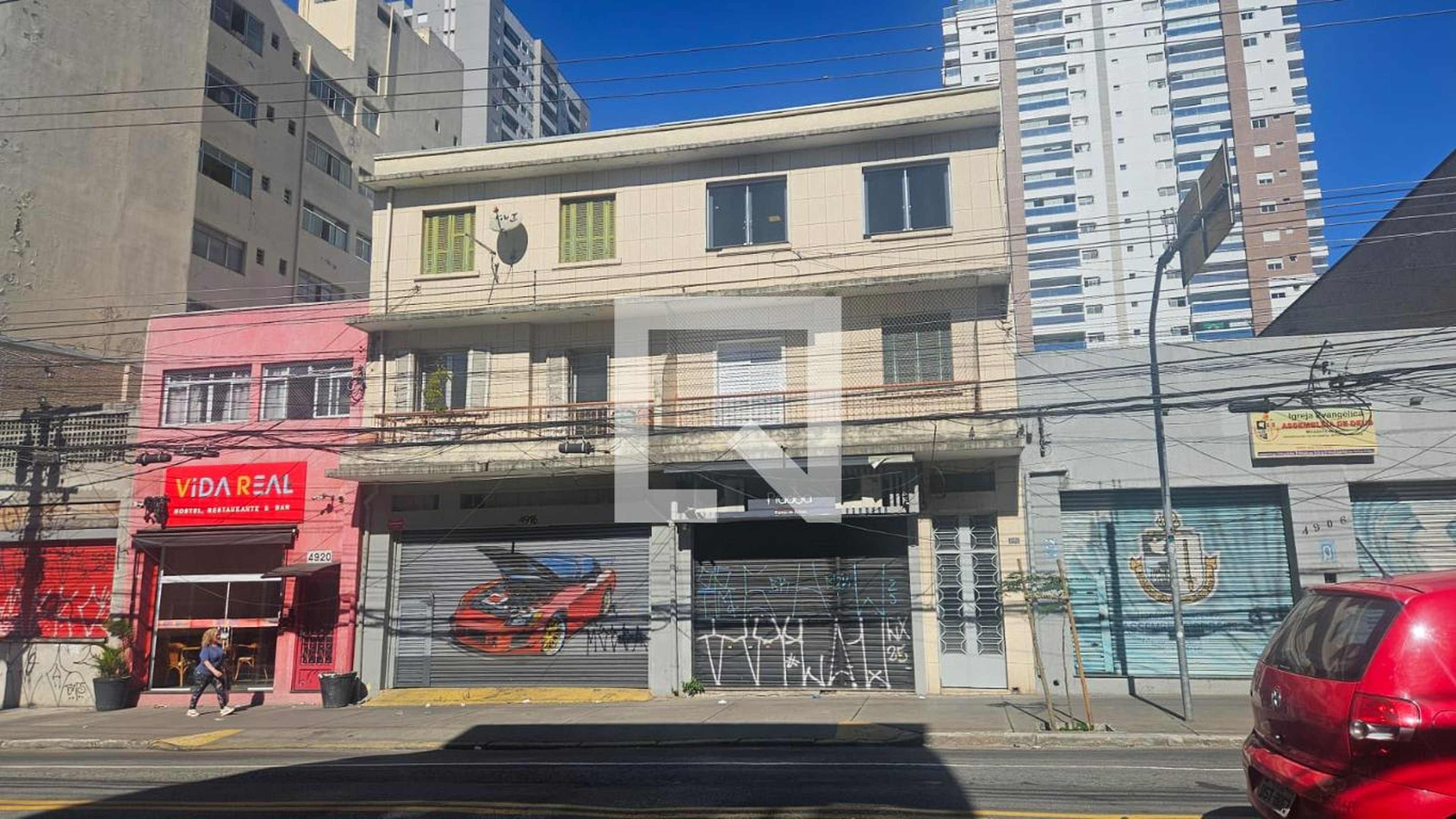 Fachada Condomínio em Avenida Celso Garcia, 4911