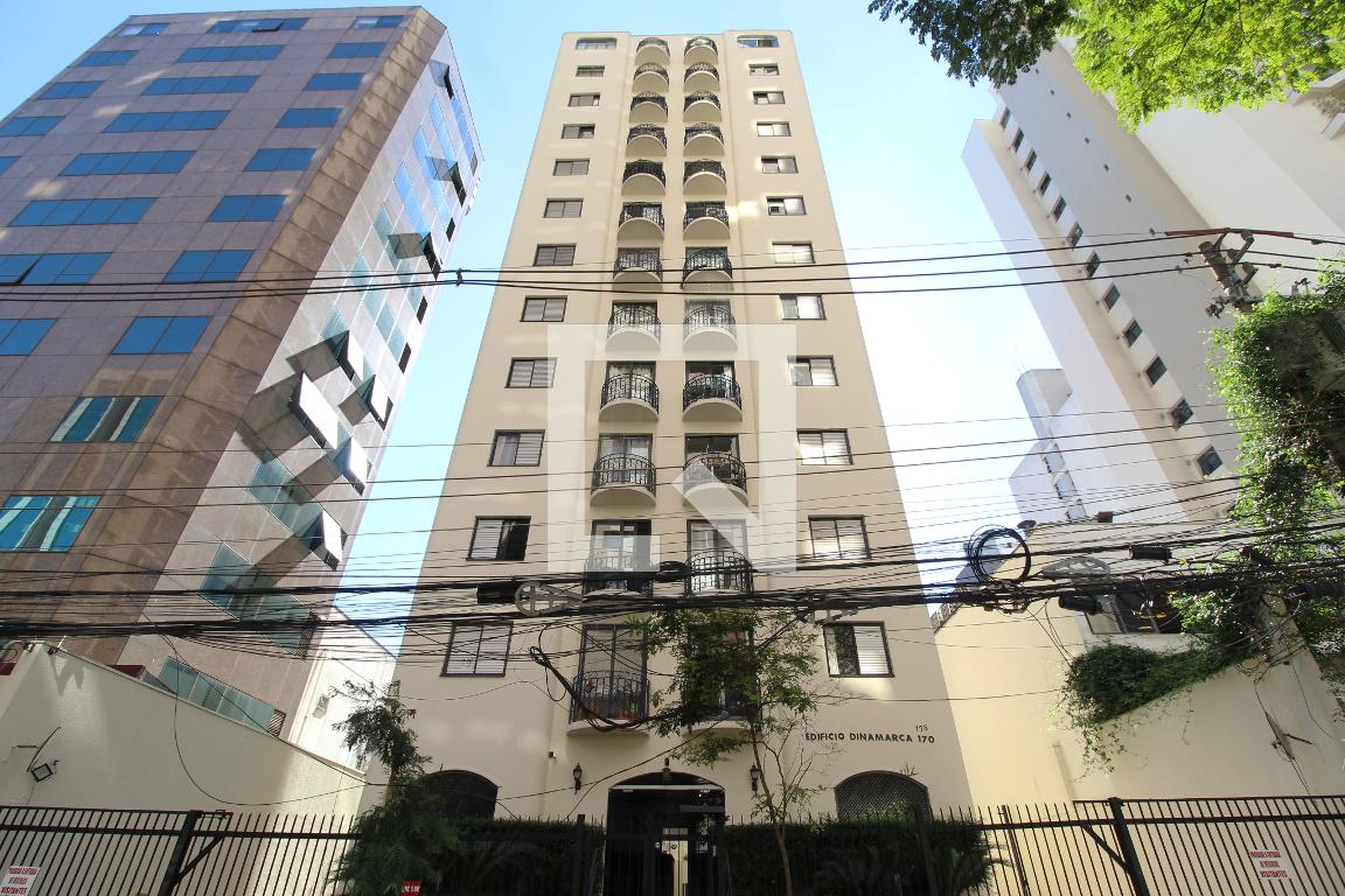 Fachada do Prédio Edifício Dinamarca