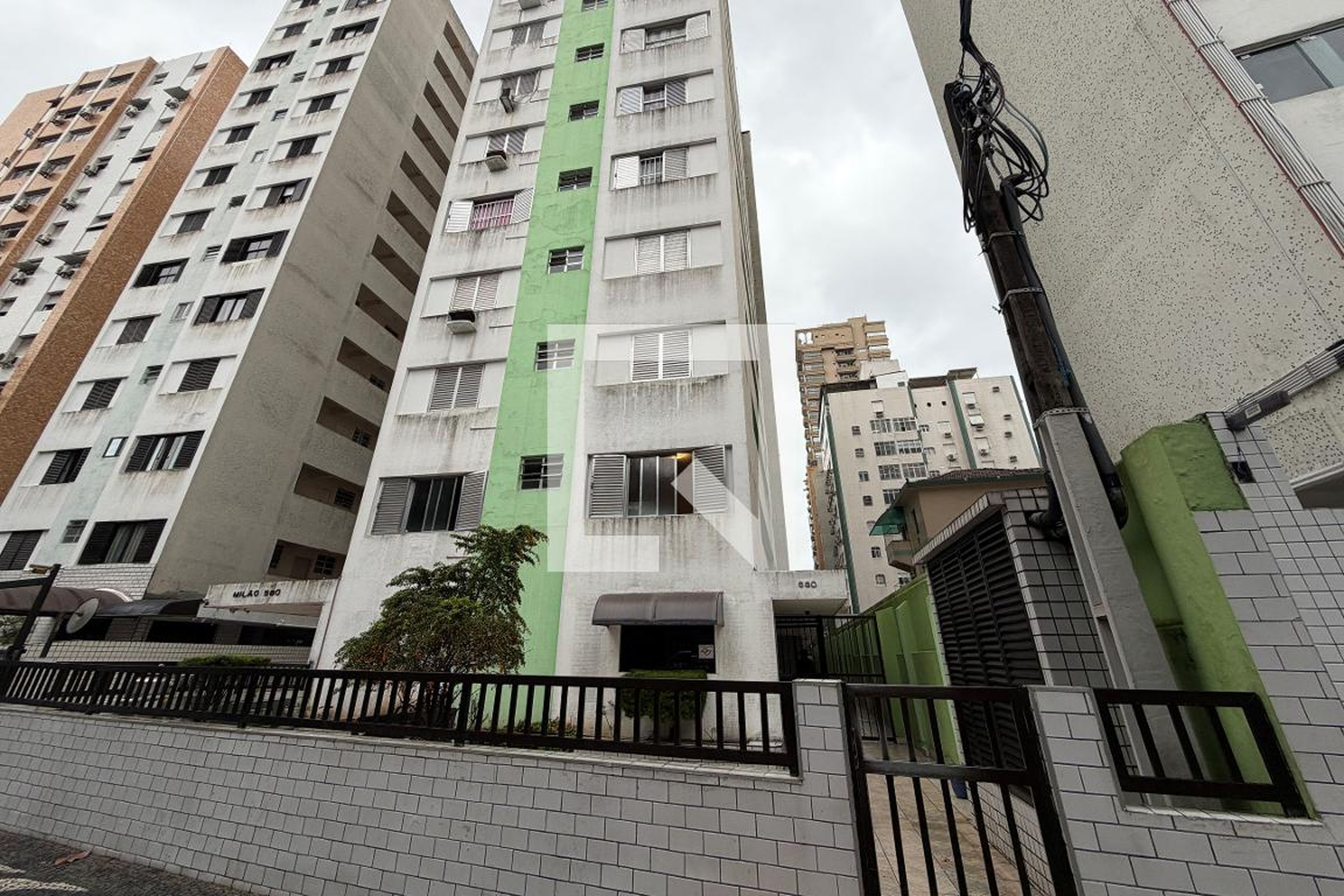 Fachada Condomínio Milão