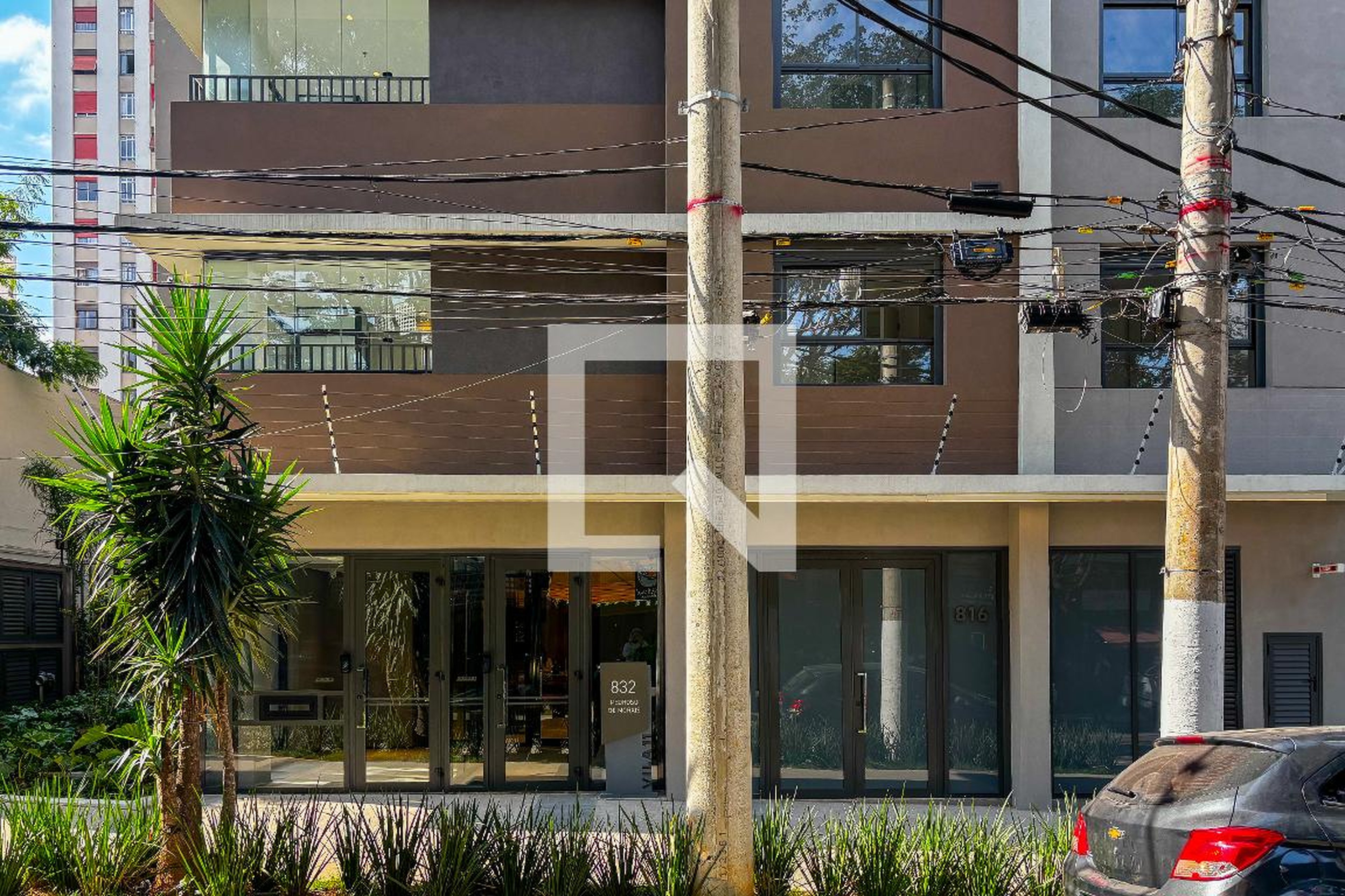 Fachada Condomínio em Avenida Pedroso de Morais, 832