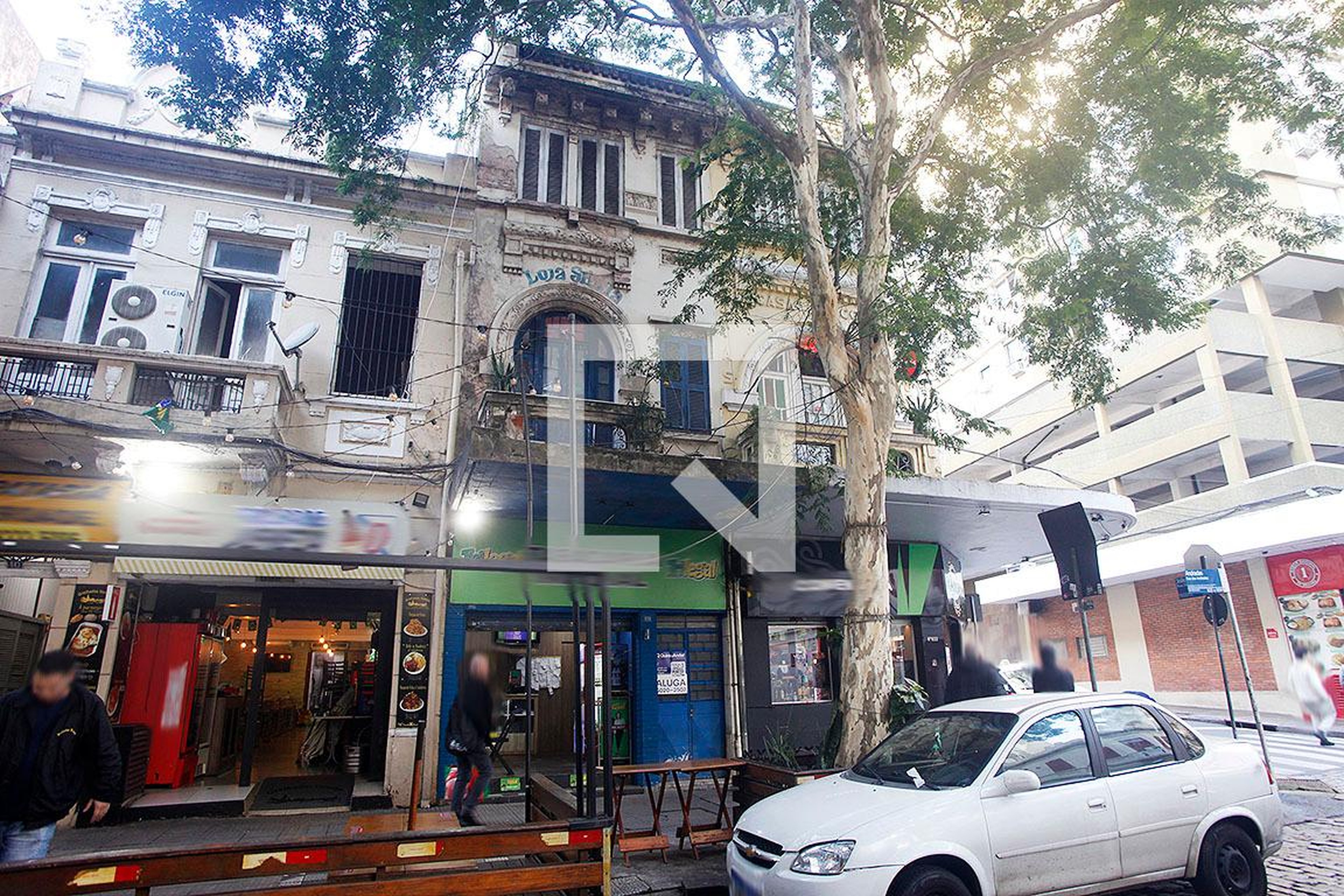 Fachada Condomínio em Rua dos Andradas, 835