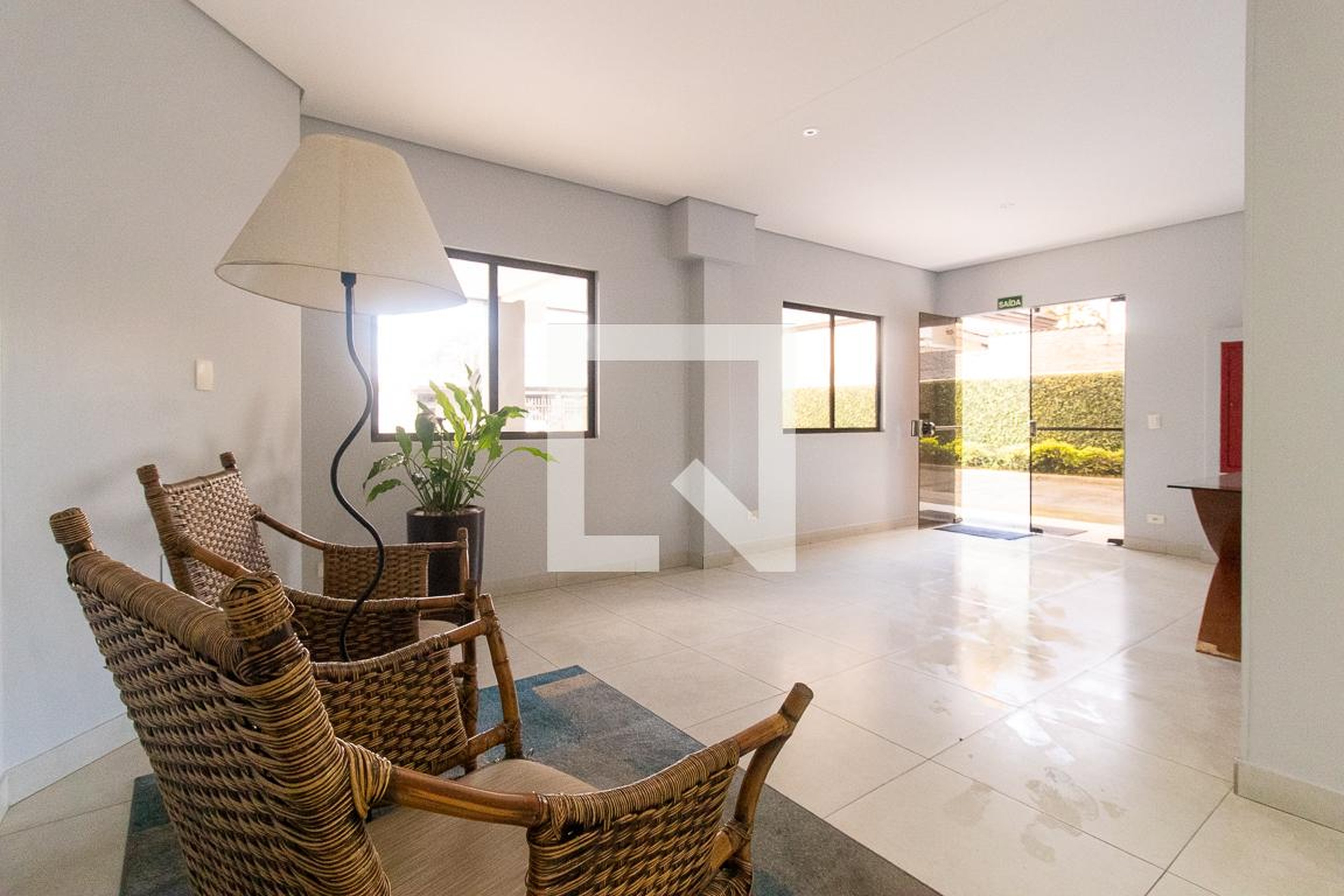 Hall de entrada Residencial Belluno
