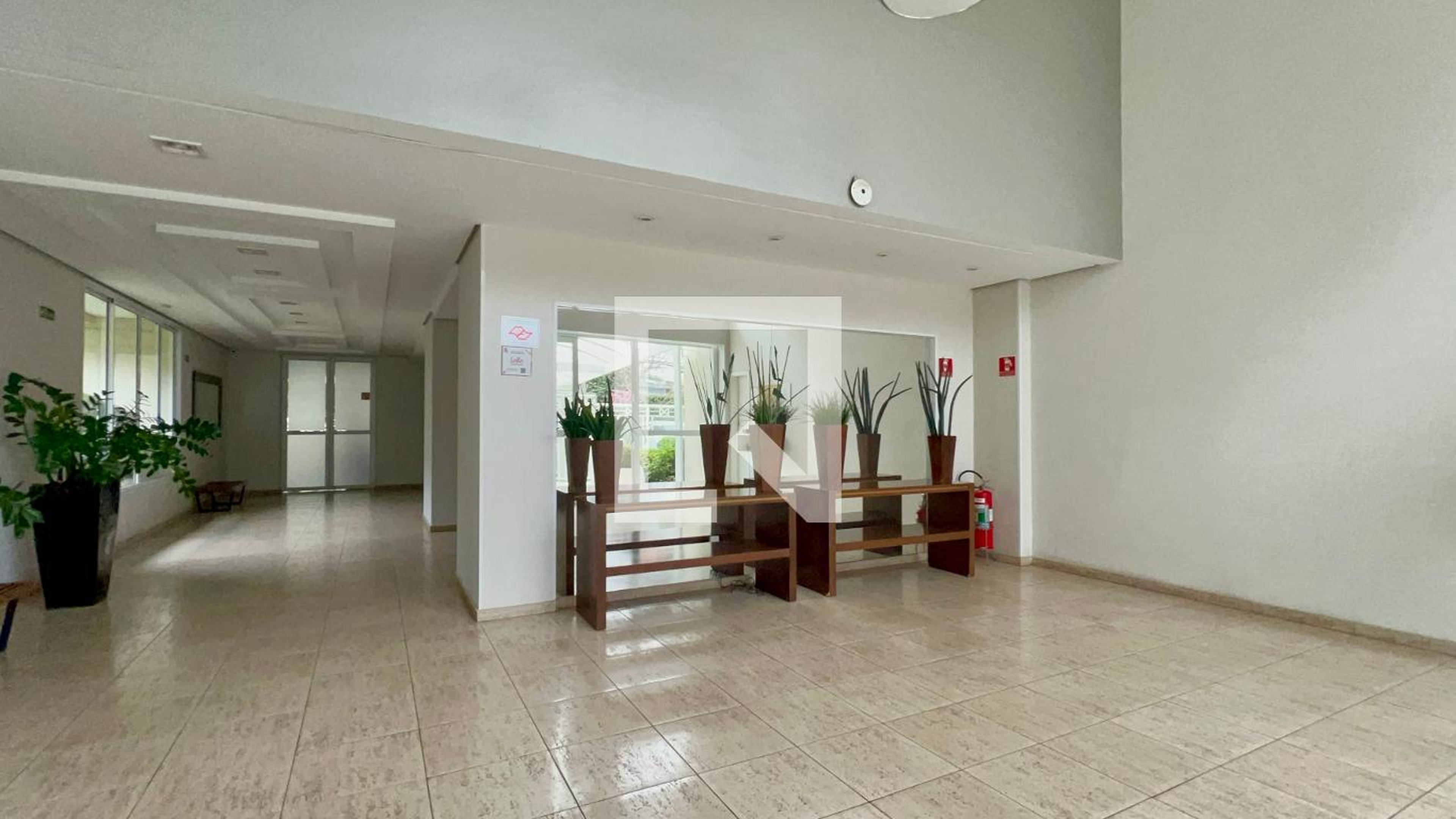 Hall de entrada - Residencial Fusion Pinheiros