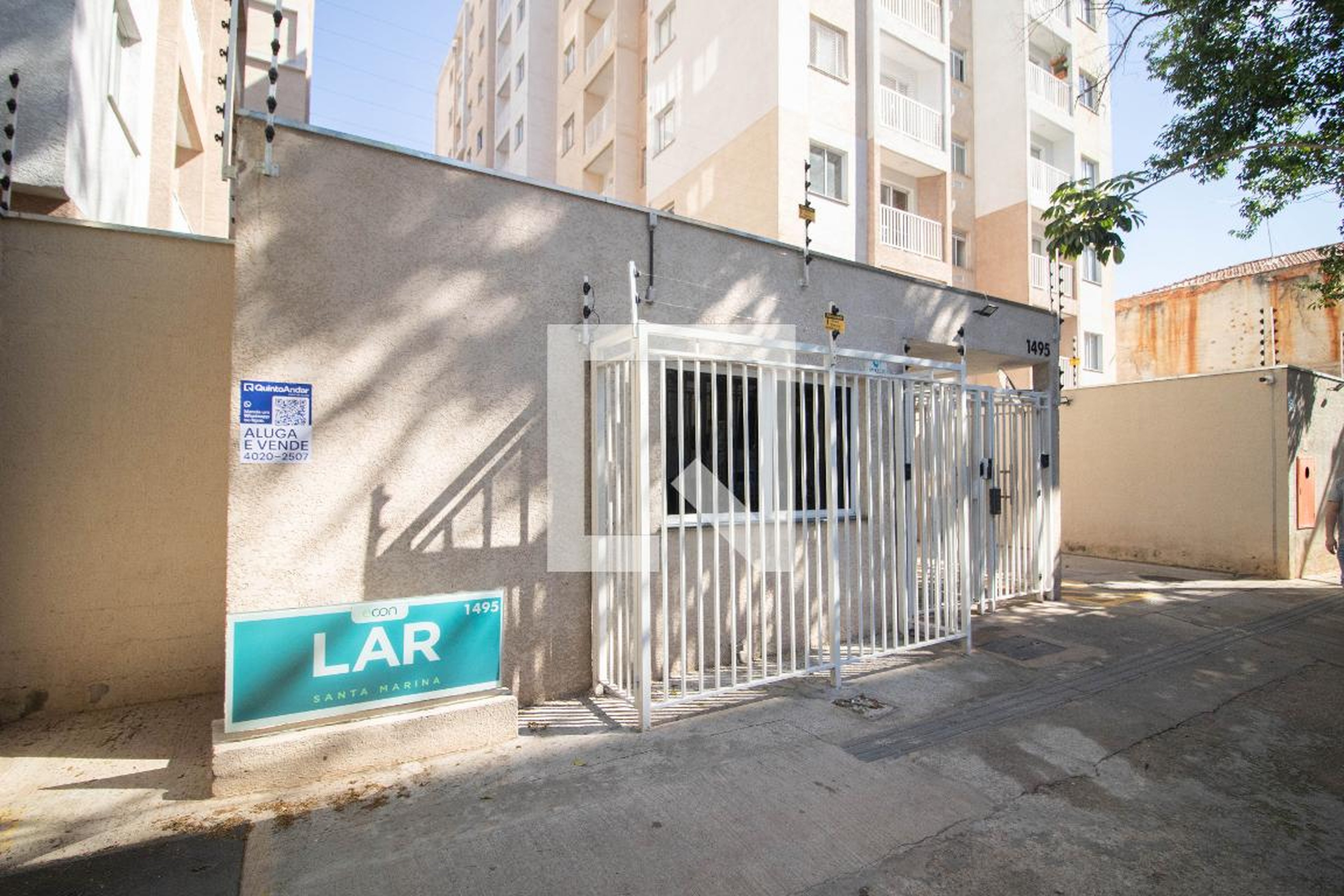 Fachada Condomínio LAR Santa Marina