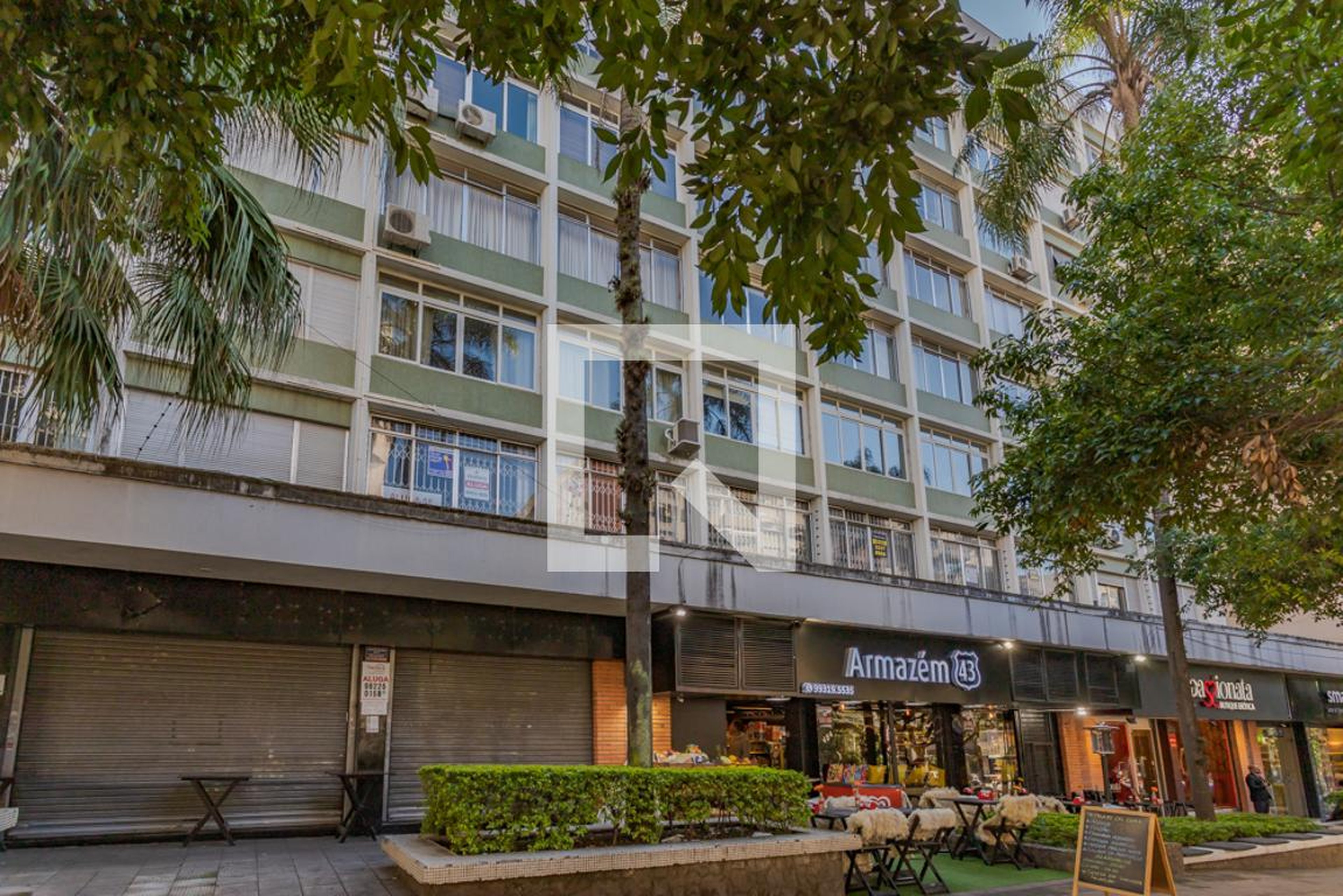 Fachada Condomínio em Rua Hilário Ribeiro, 354