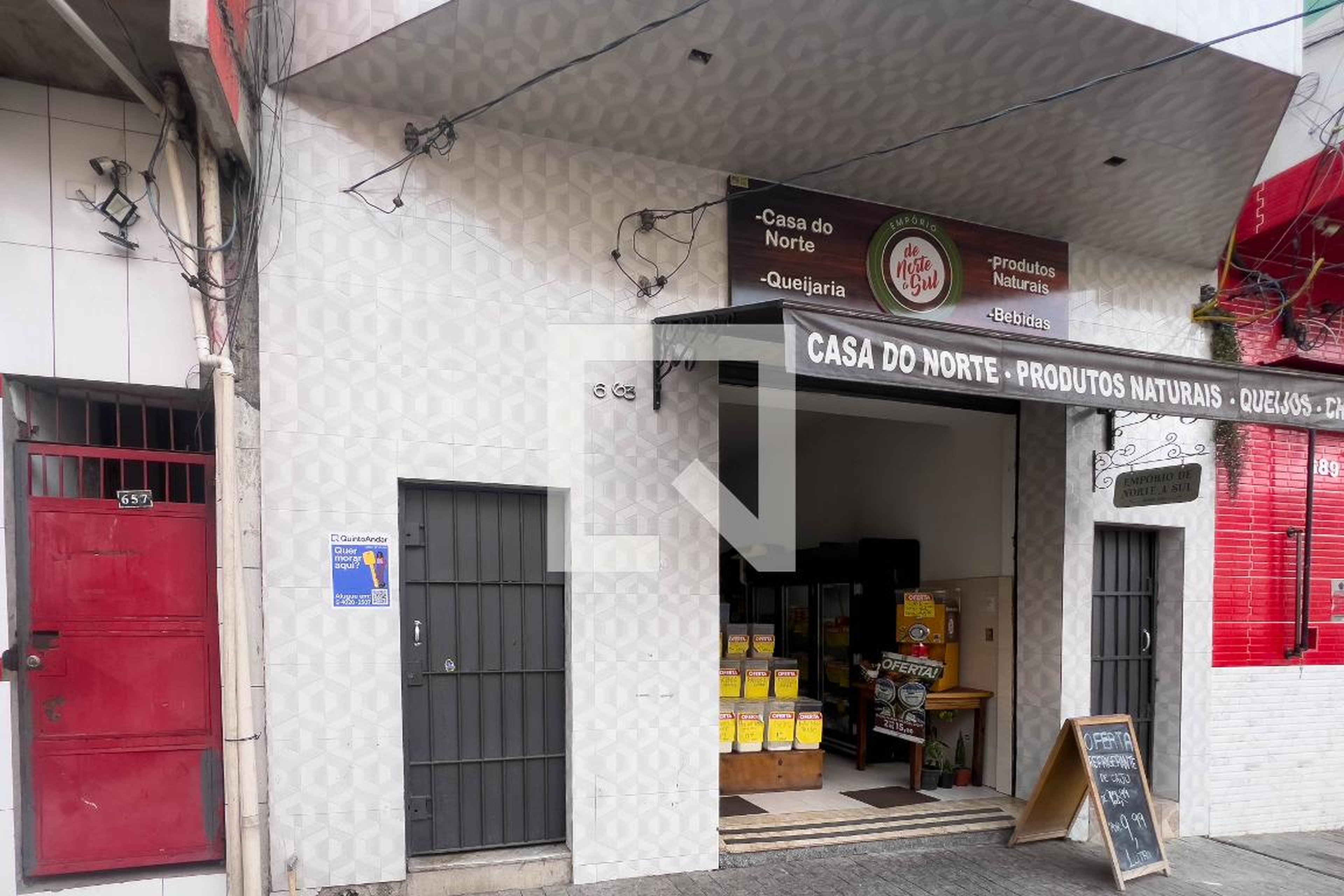 Fachada Condomínio em Rua Barão de Iguape, 663