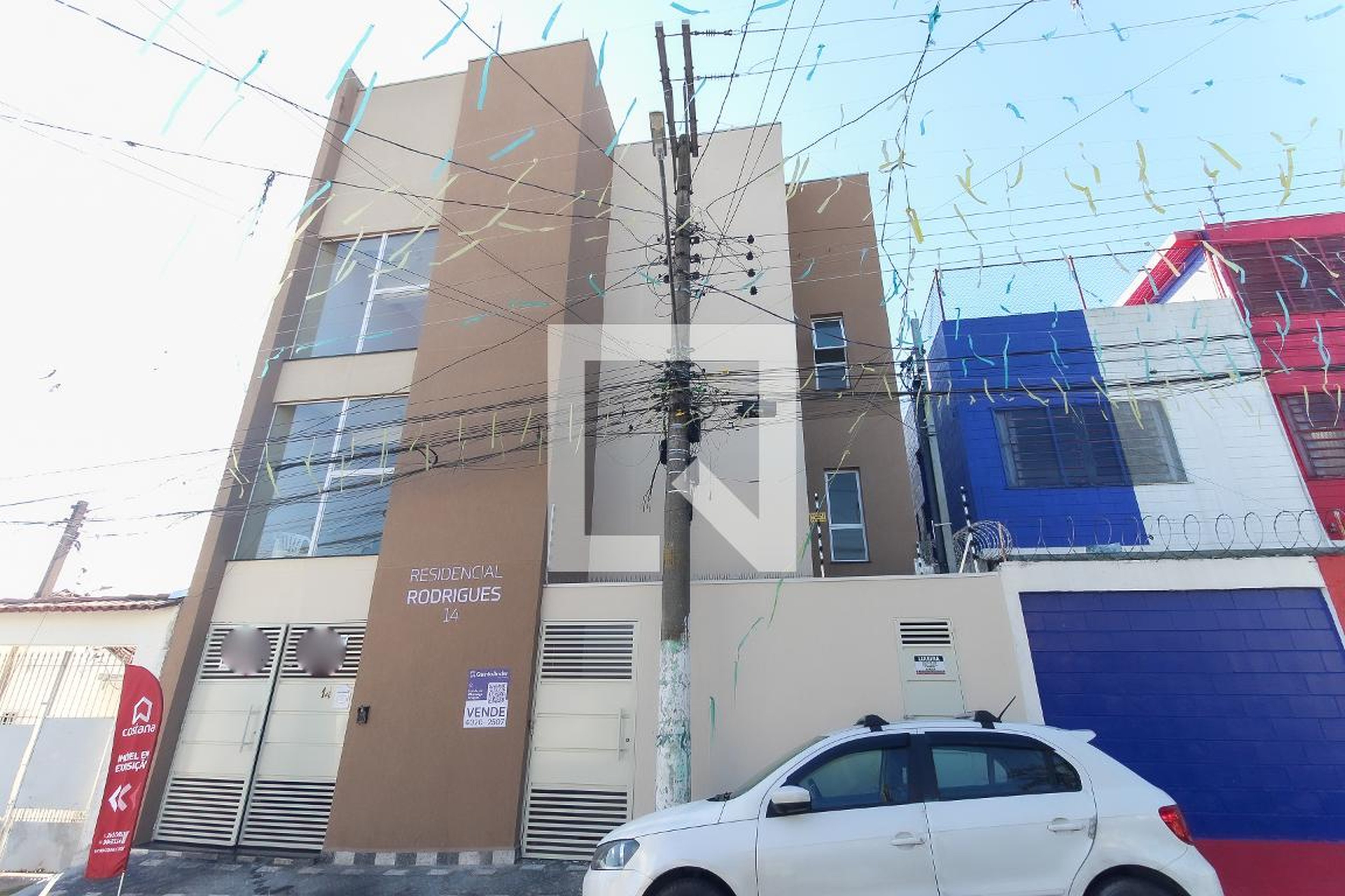 Fachada do Prédio Residencial Rodrigues
