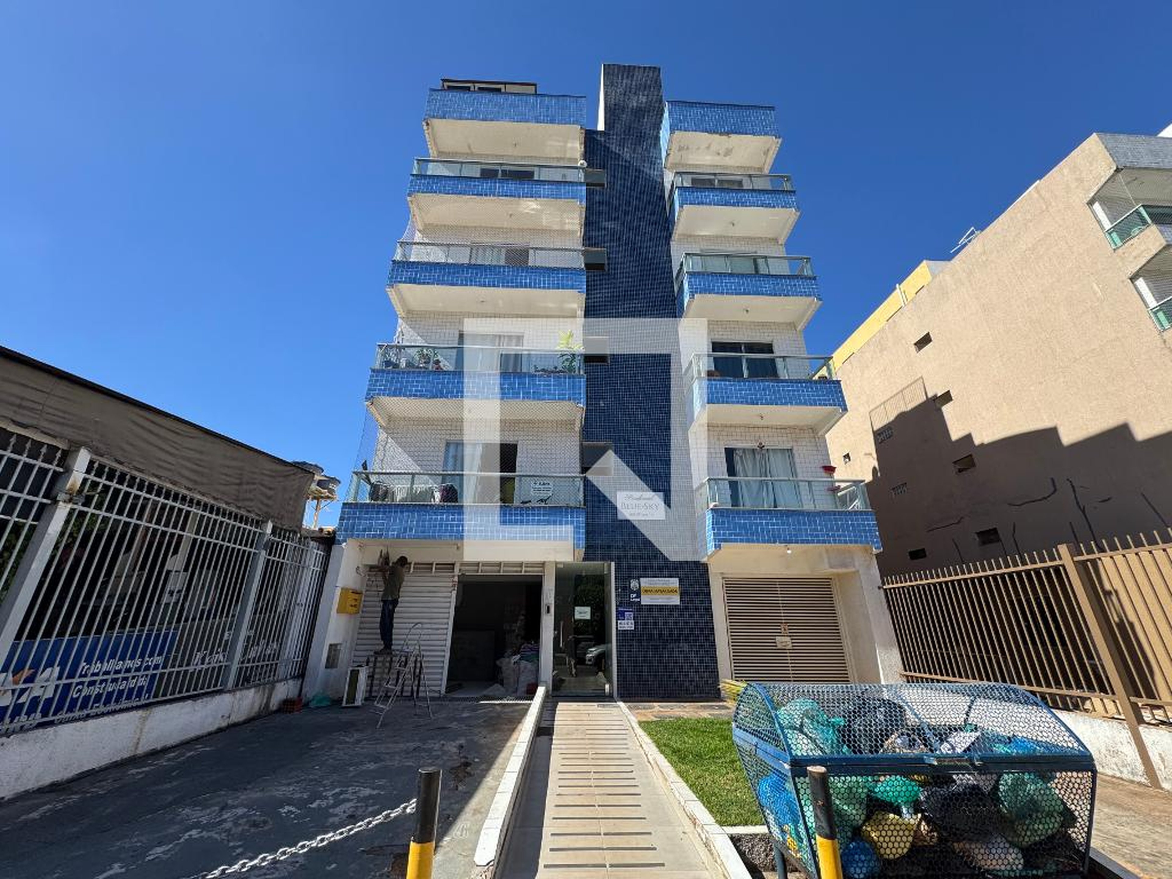 Fachada do Prédio Edifício Blue SKY