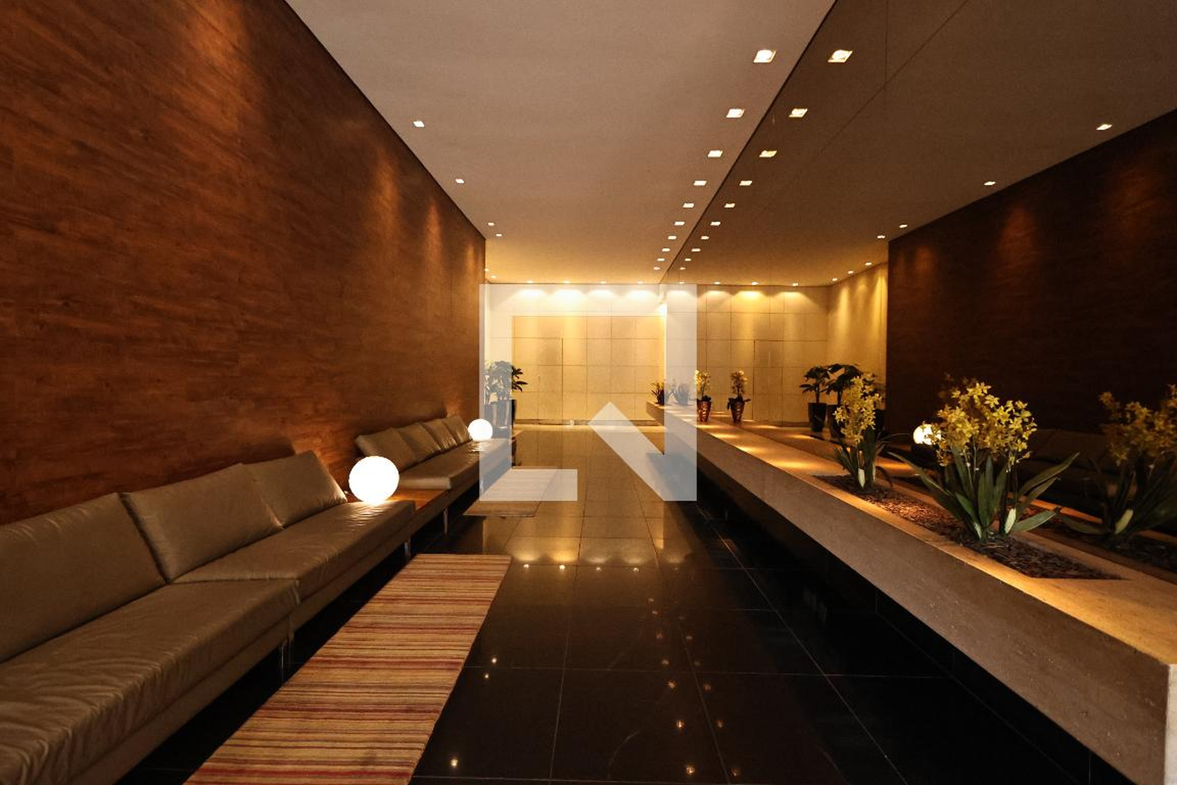 Hall social - Edifício Raja Residence