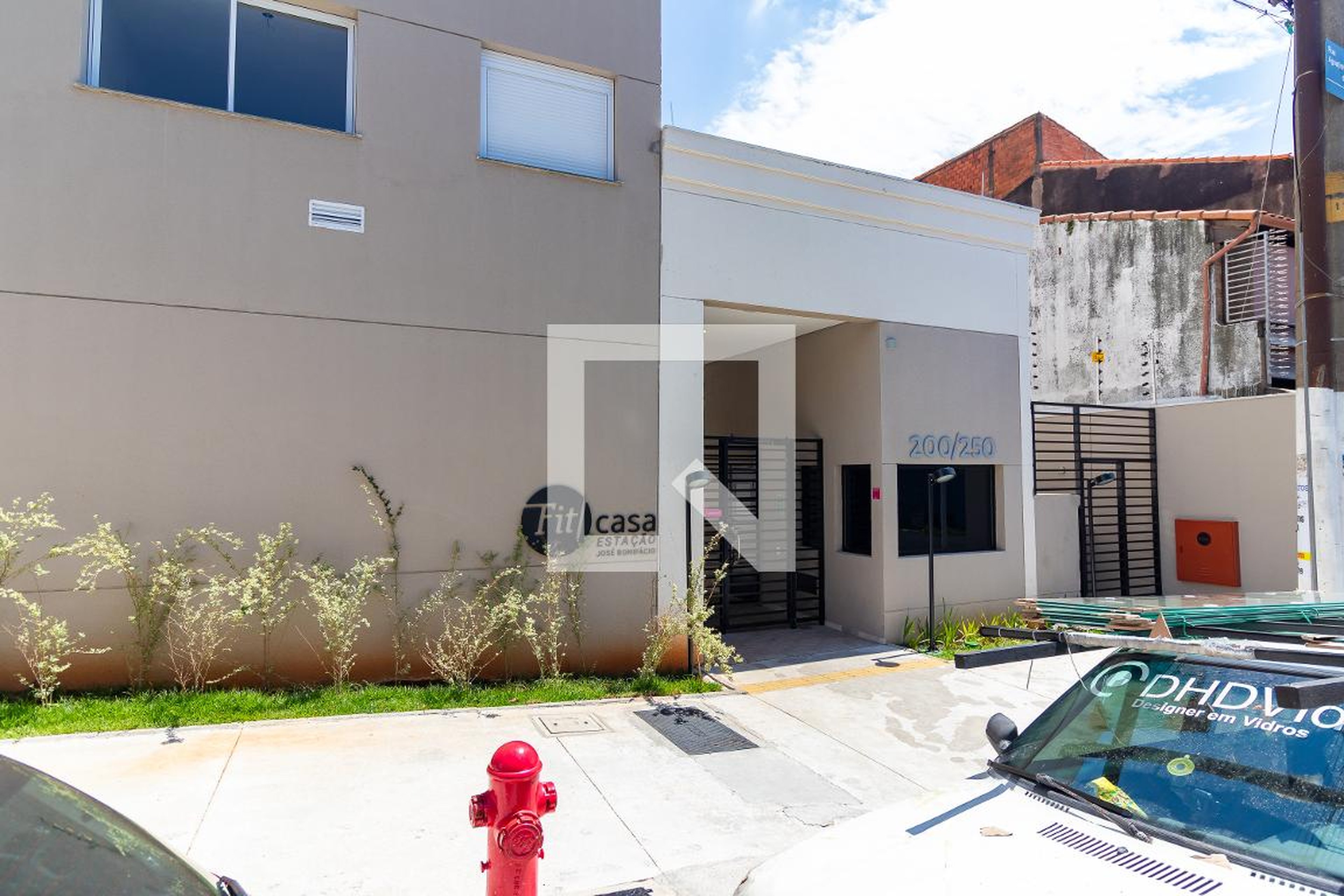 Fachada do Prédio Condomínio Fit Casa José Bonifácio