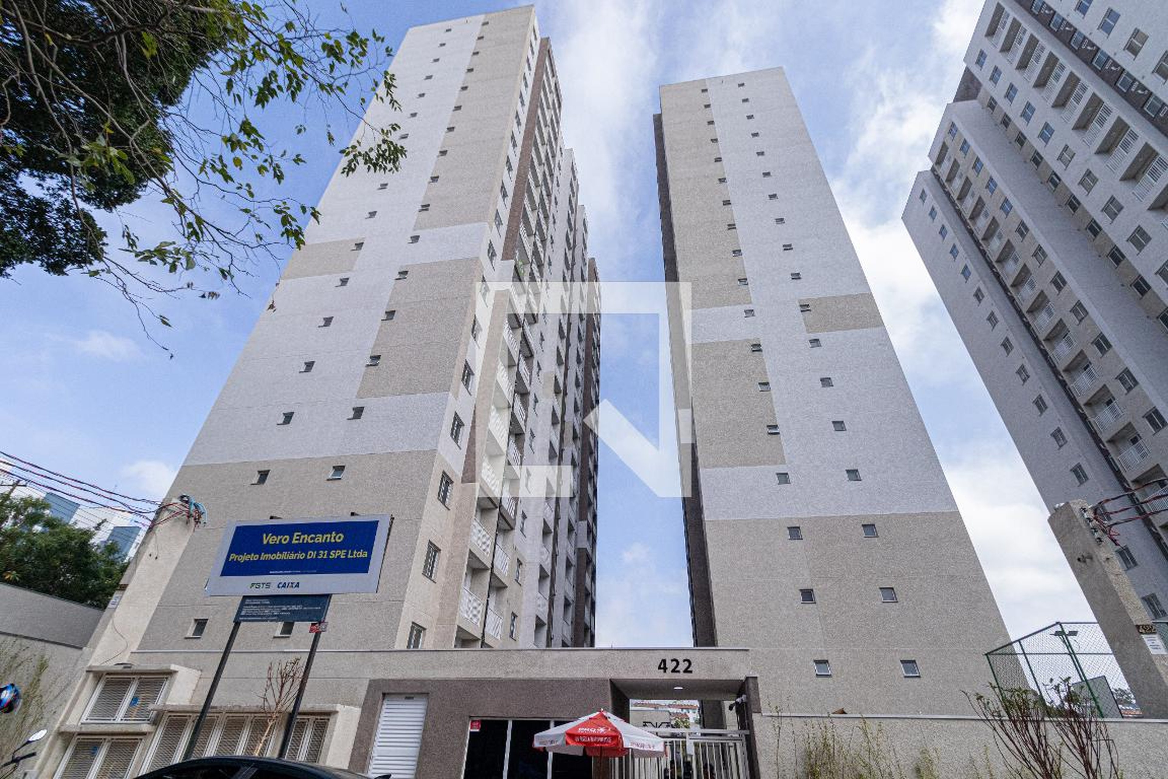 Fachada Condomínio em Rua Imbaçal, 442