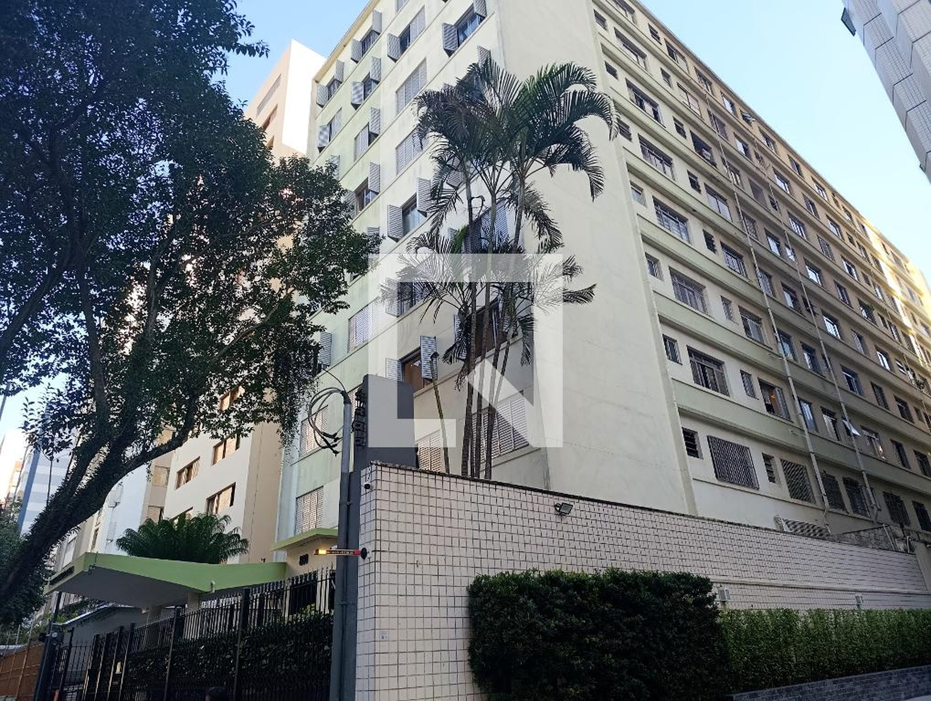 Fachada Edifício rosa Conceição