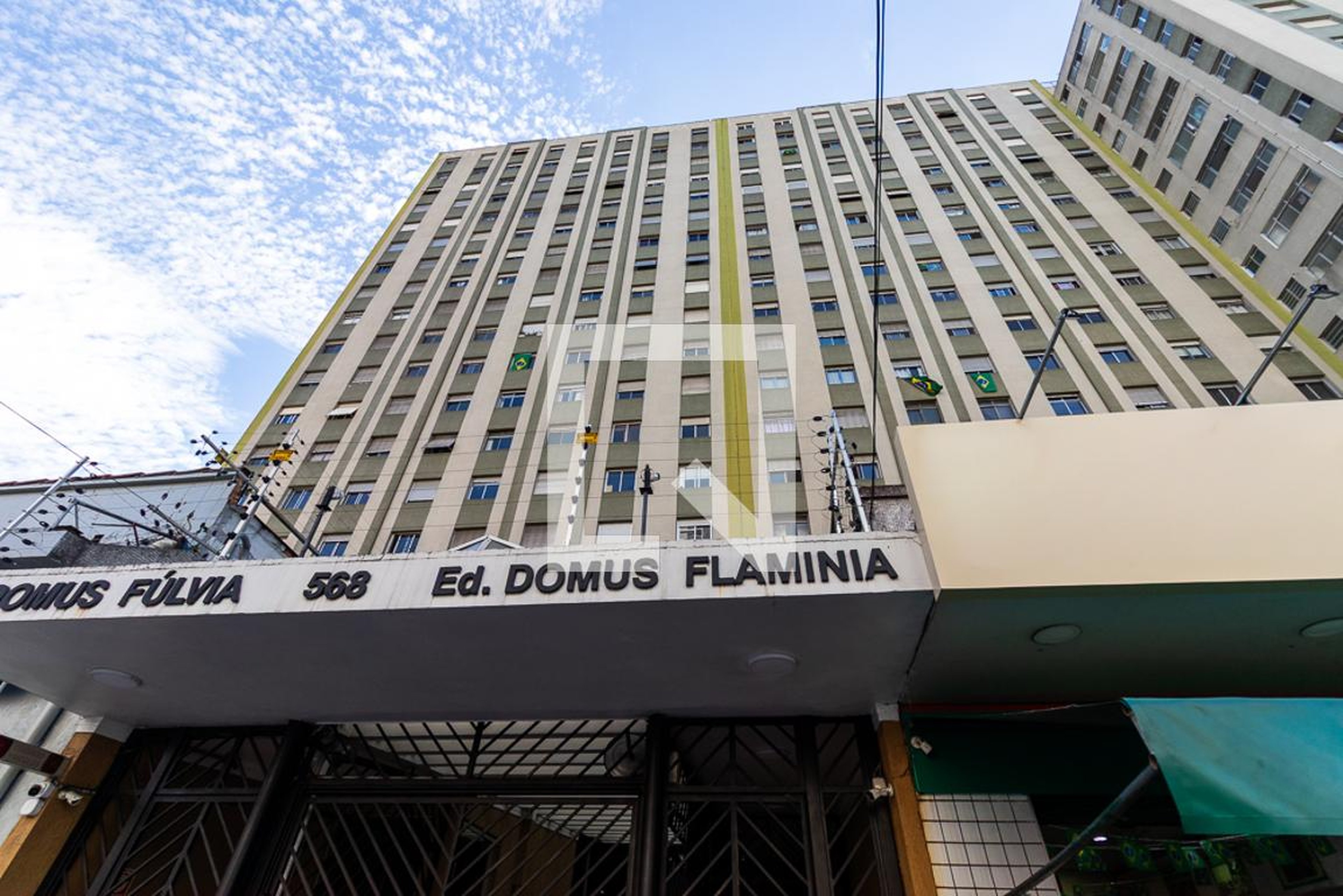 Fachada Edifício Domus Fúlvia e Flaminia